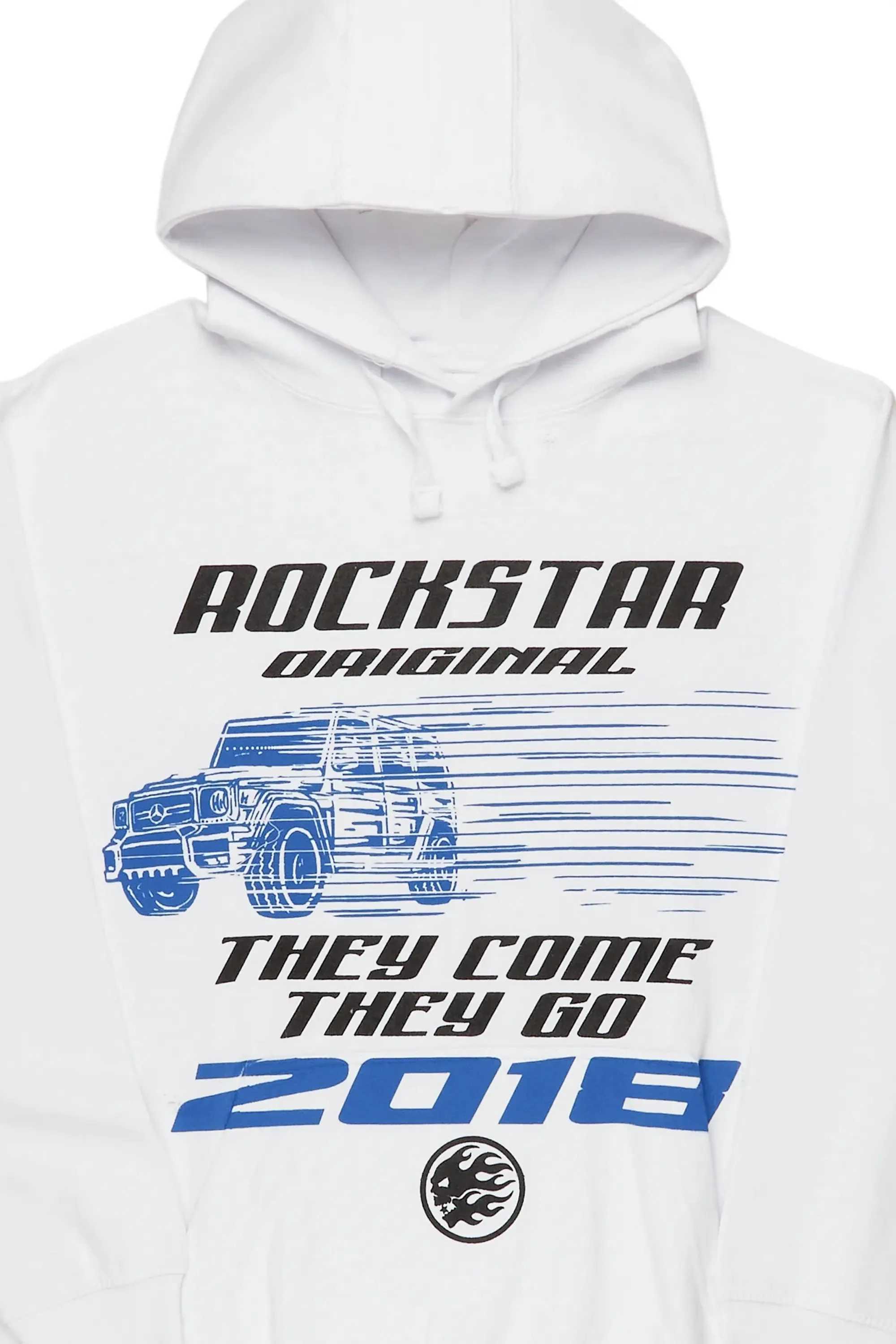 Geevag White Oversized Hoodie sold by Rockstar Original product image thumbnail 4