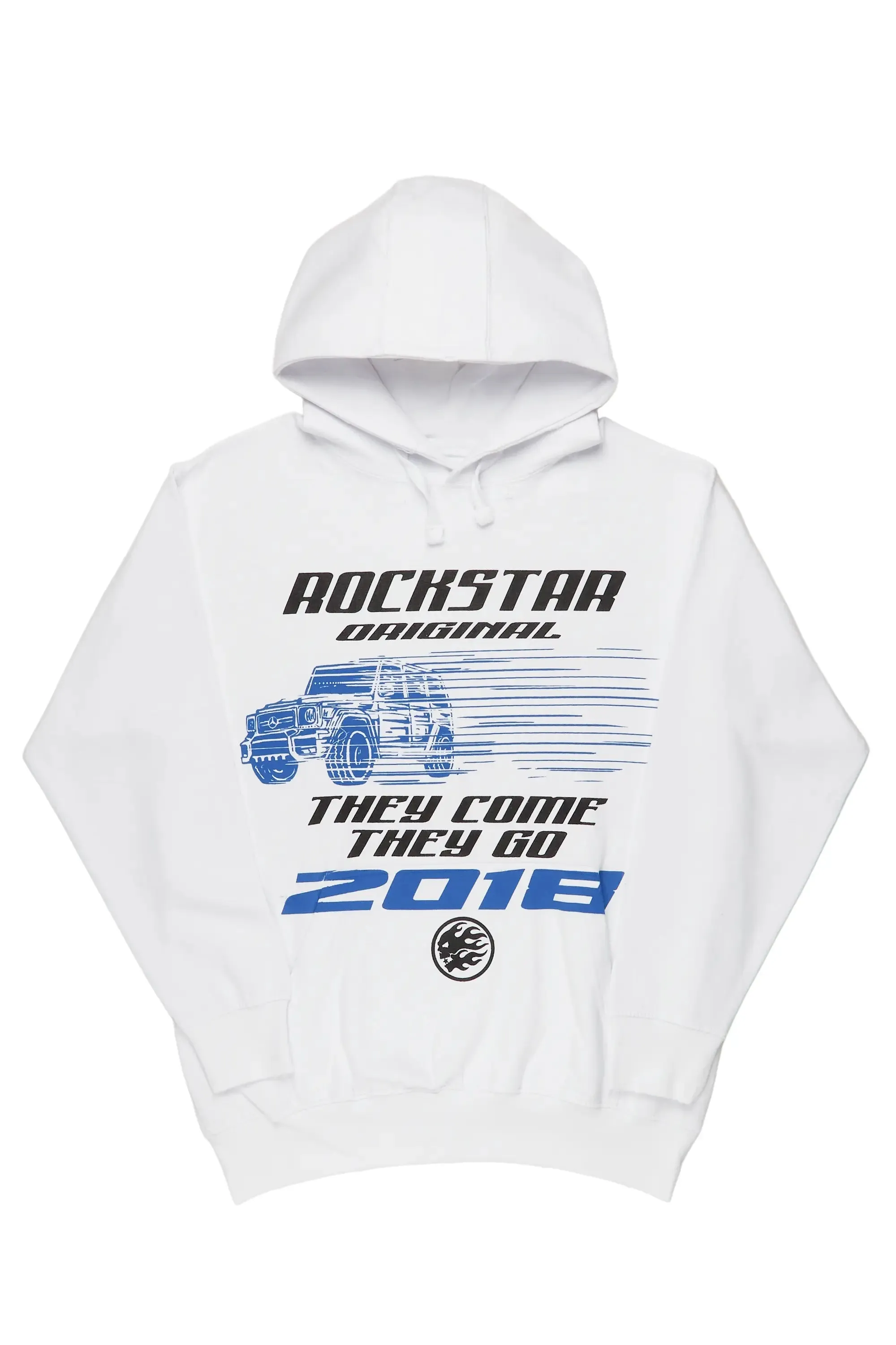 Geevag White Oversized Hoodie sold by Rockstar Original product image thumbnail 3