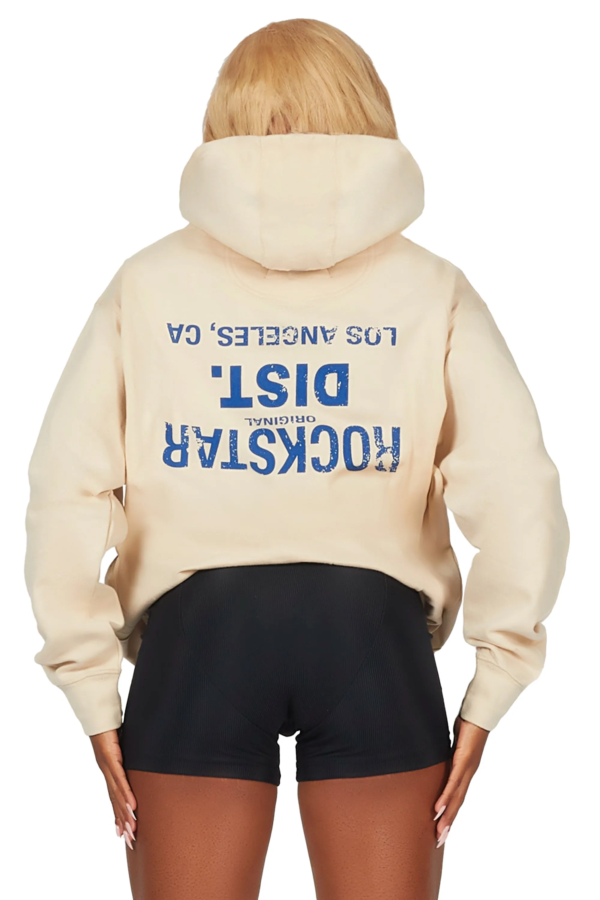 Kelita Beige Oversized Hoodie sold by Rockstar Original