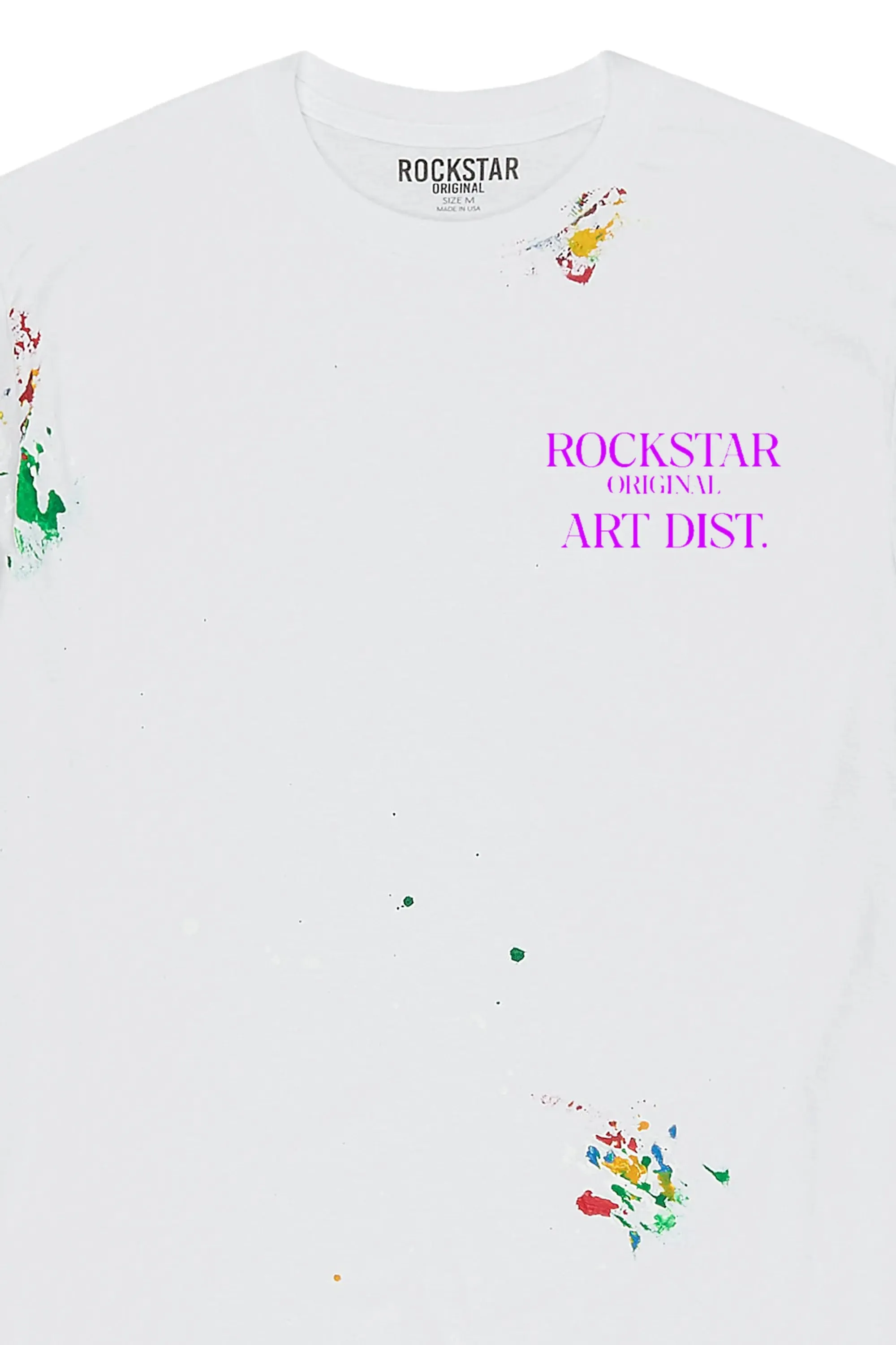 Can't Be Tamed White/Pink Oversized Tee sold by Rockstar Original product image thumbnail 2