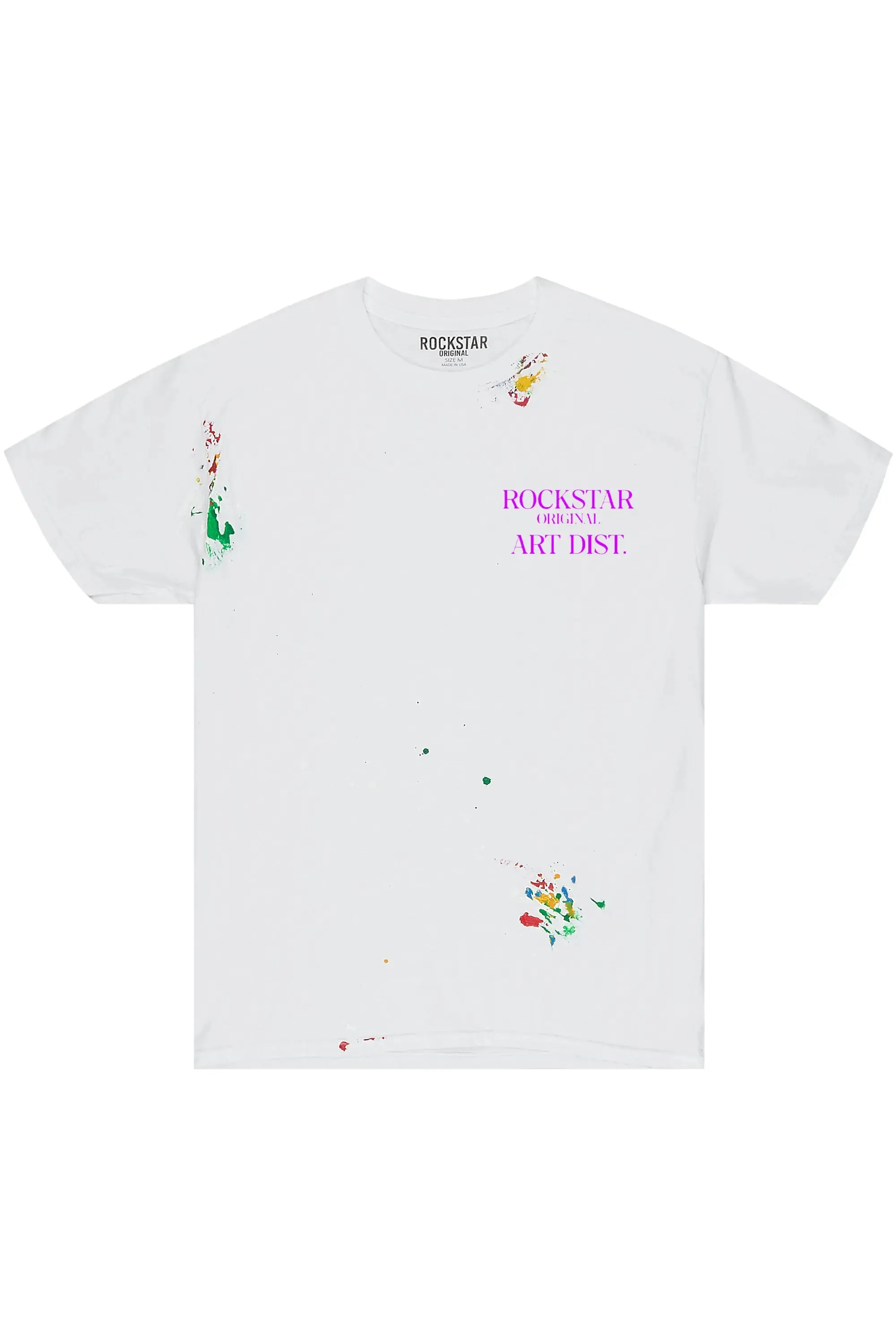 Can't Be Tamed White/Pink Oversized Tee sold by Rockstar Original