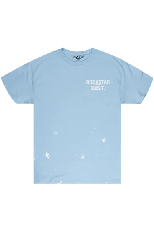 Raffer Blue Graphic T-Shirt sold by Rockstar Original