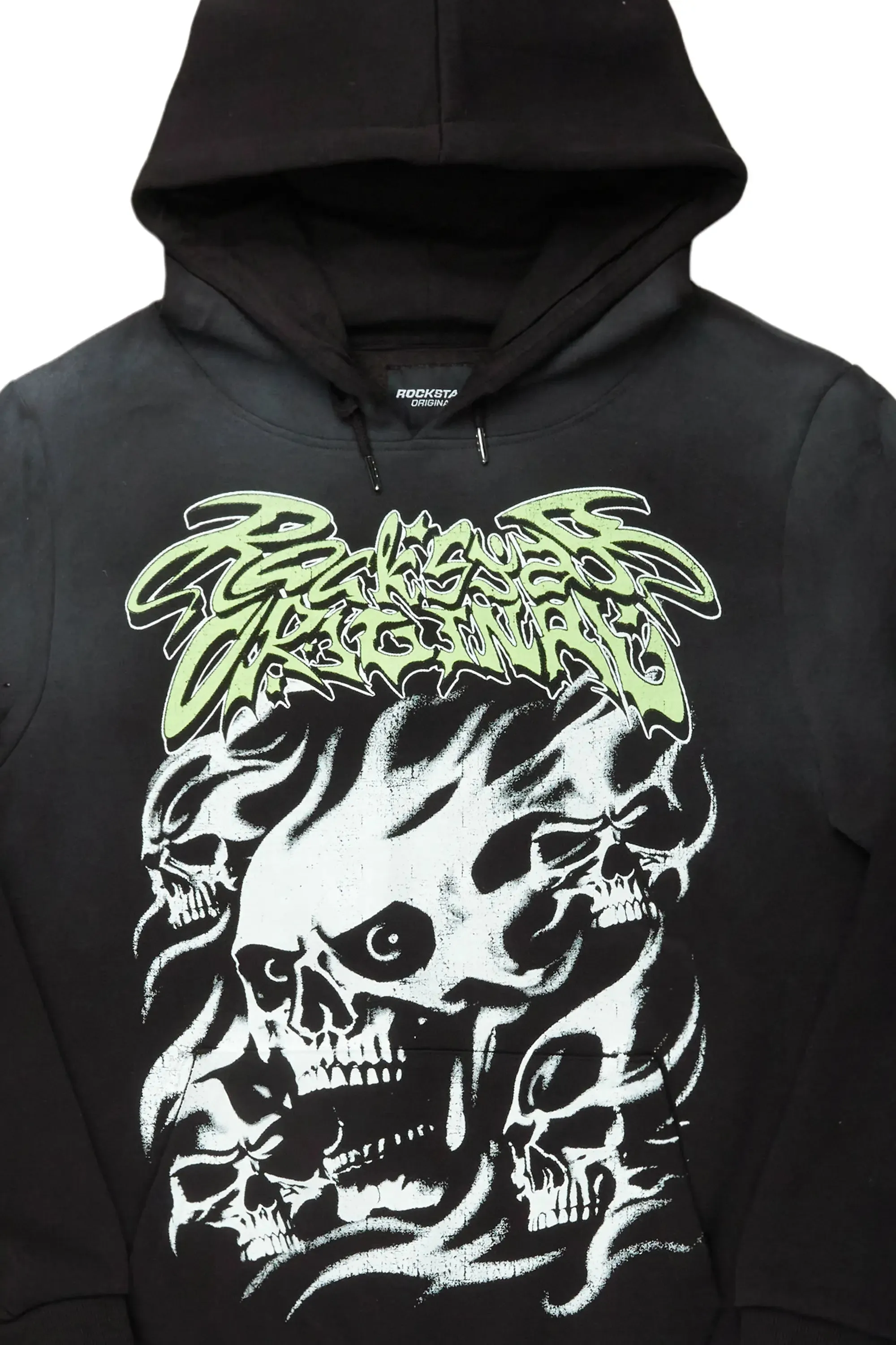 Schtupp Black Graphic Hoodie sold by Rockstar Original product image thumbnail 5