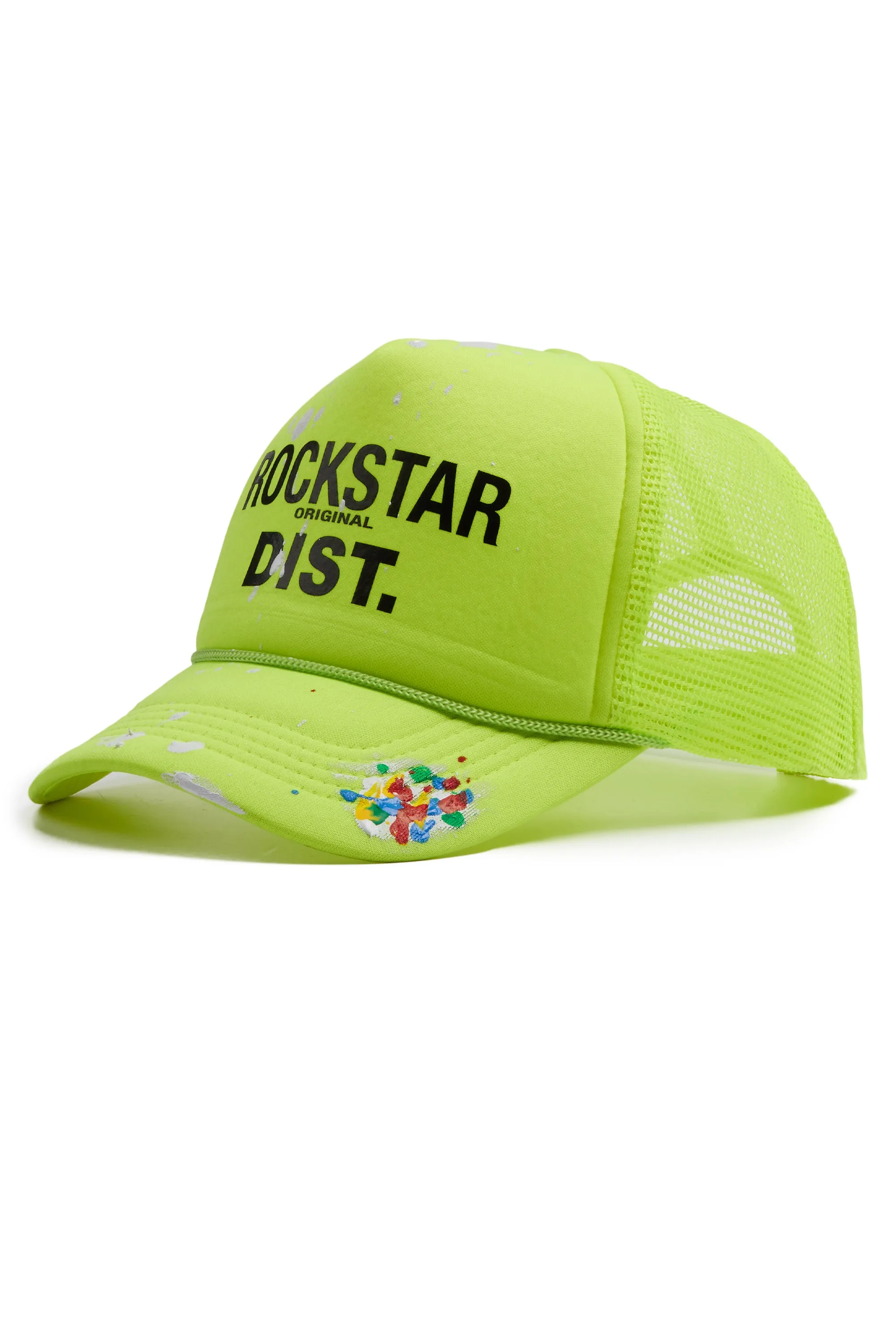 Neptune Neon Yellow Trucker Hat sold by Rockstar Original product image thumbnail 2