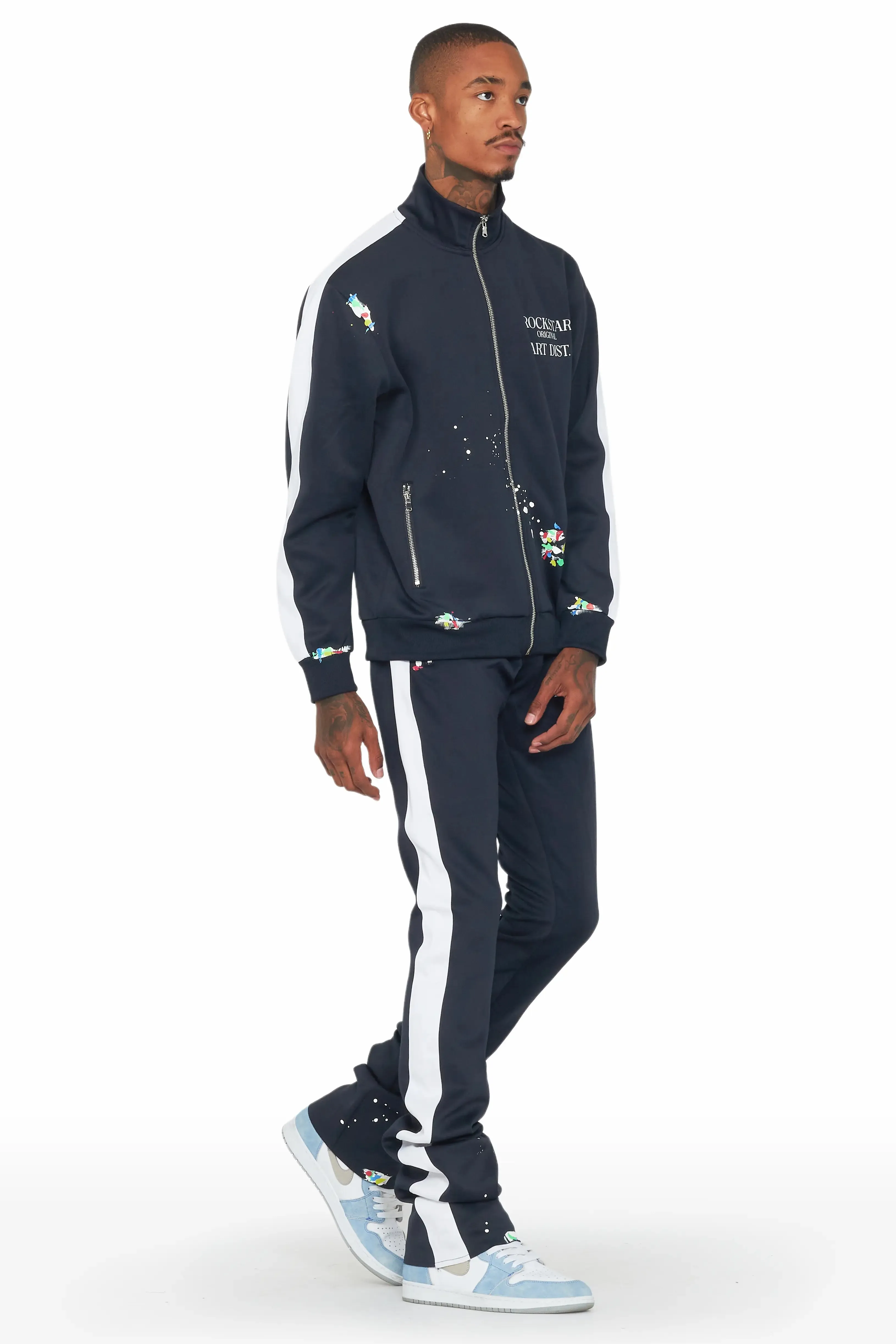 Rockstar Art Dist. Black Tricot Stacked Track Set sold by Rockstar Original product image thumbnail 3