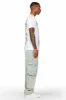 Nand Light Blue Baggy Cargo Jean sold by Rockstar Original