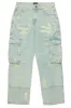 Nand Light Blue Baggy Cargo Jean sold by Rockstar Original