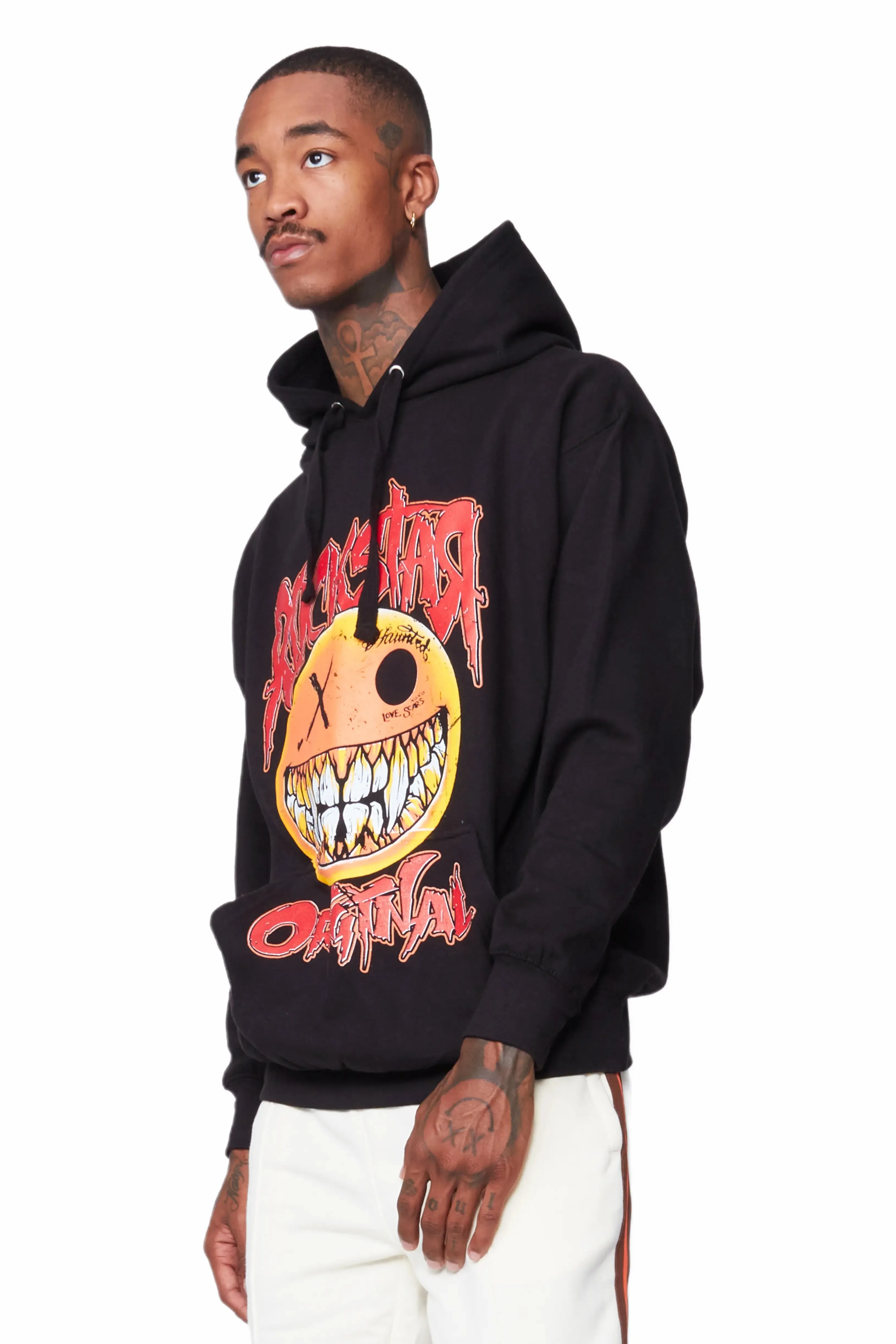 Fraust Black Graphic Hoodie sold by Rockstar Original product image thumbnail 3