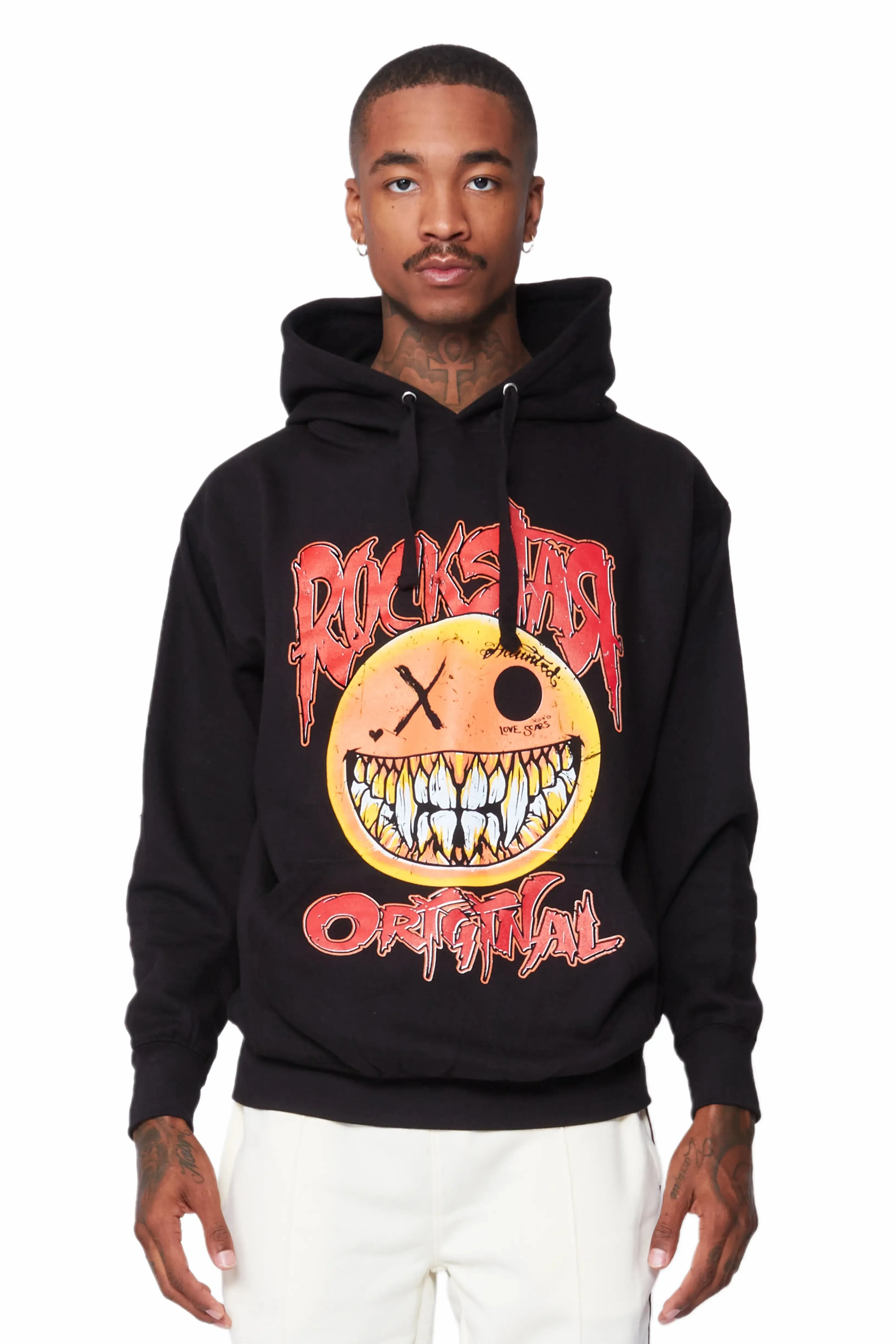 Fraust Black Graphic Hoodie sold by Rockstar Original