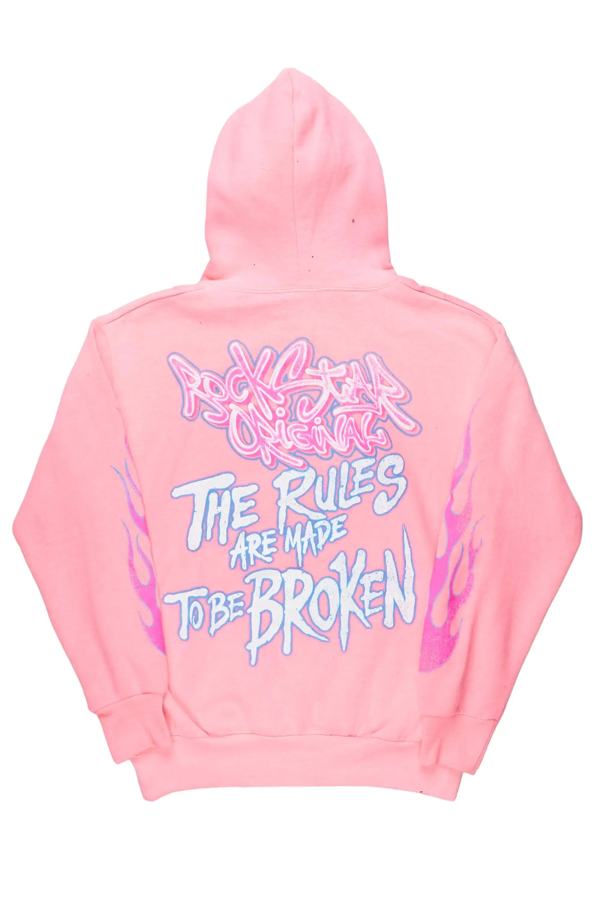 Marielos Pink Oversized Hoodie sold by Rockstar Original product image thumbnail 3