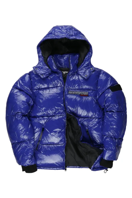 Jason Puffer Royal Blue Jacket sold by Rockstar Original