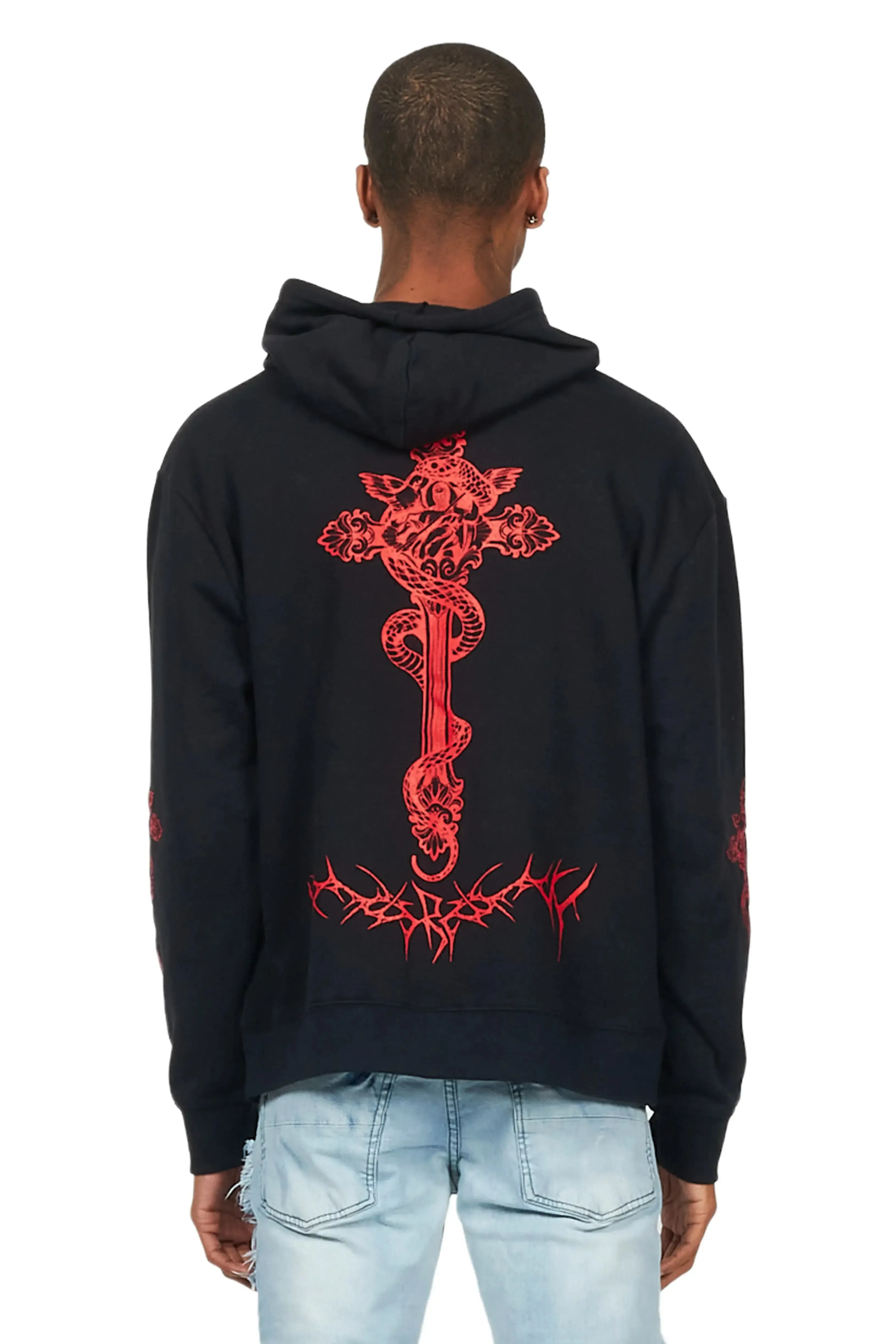 Leander Black Graphic Hoodie sold by Rockstar Original product image thumbnail 5