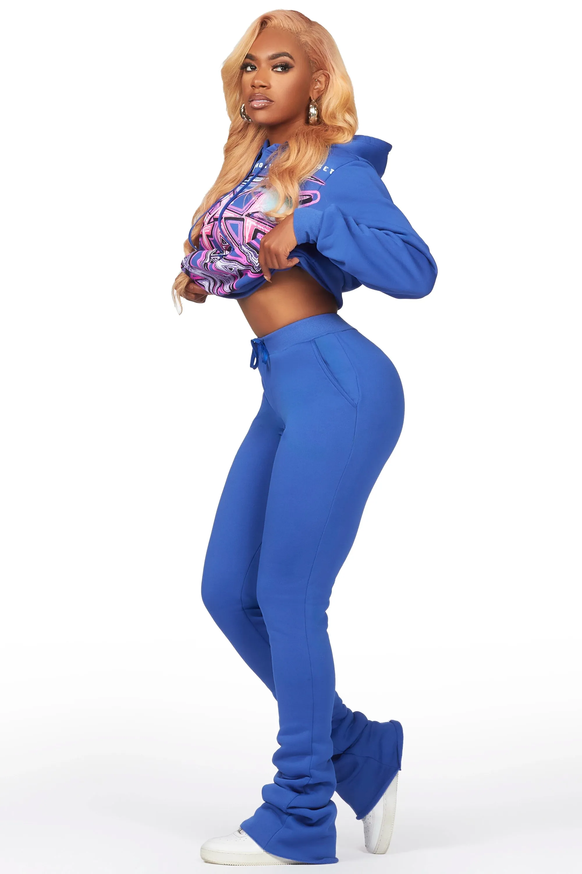 Tikiara Royal Blue Super Stacked Trackset sold by Rockstar Original product image thumbnail 4