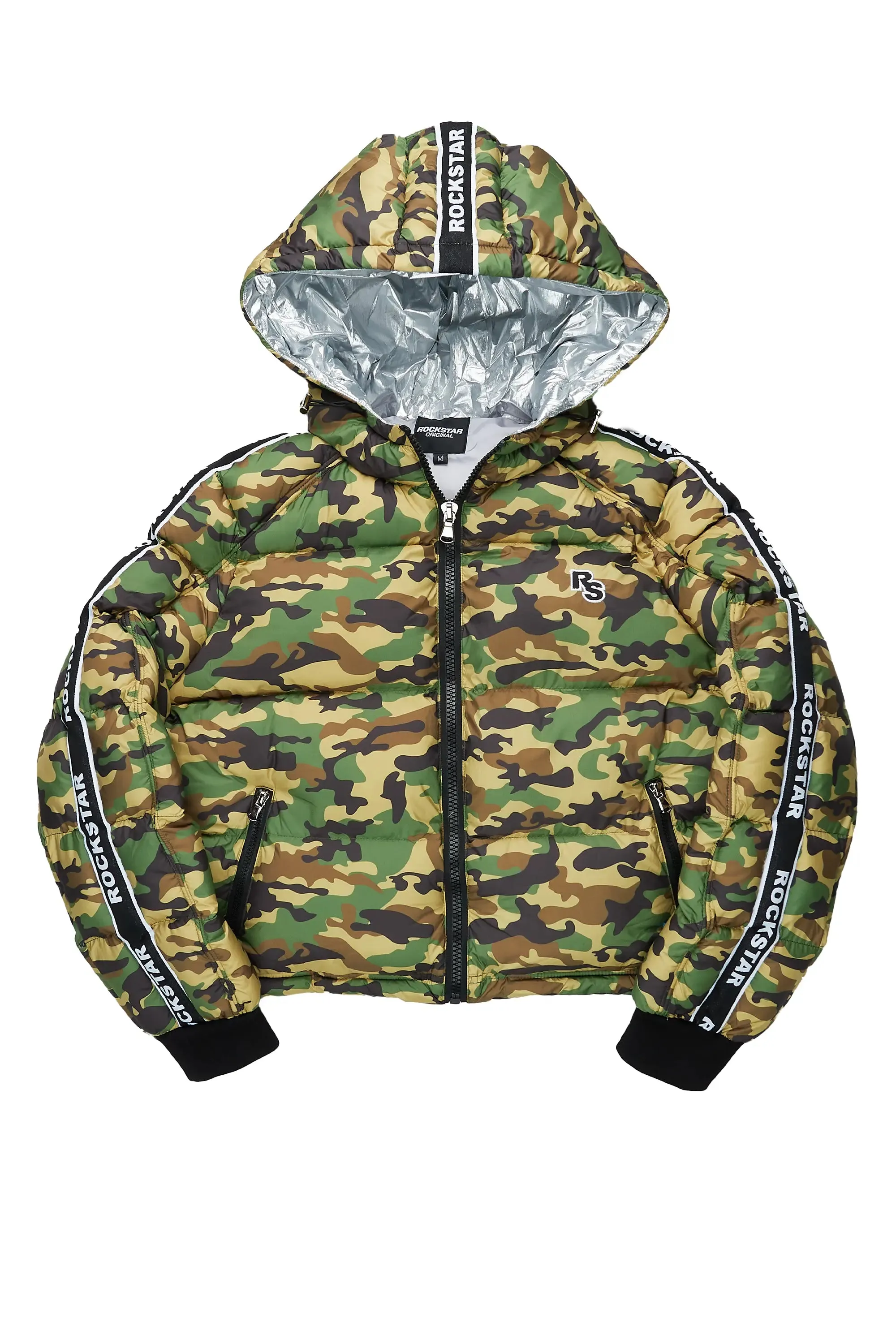 Jackey Camo Puffer Jacket sold by Rockstar Original product image thumbnail 2
