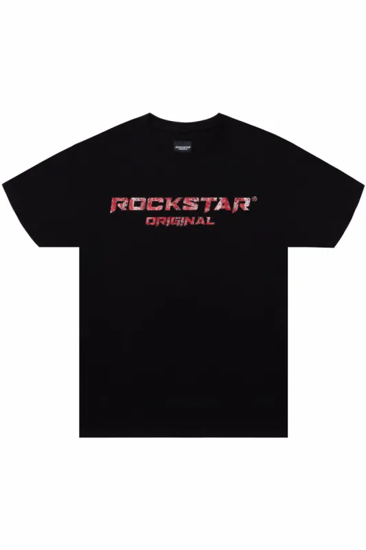Booker Black/Red Graphic T-Shirt sold by Rockstar Original