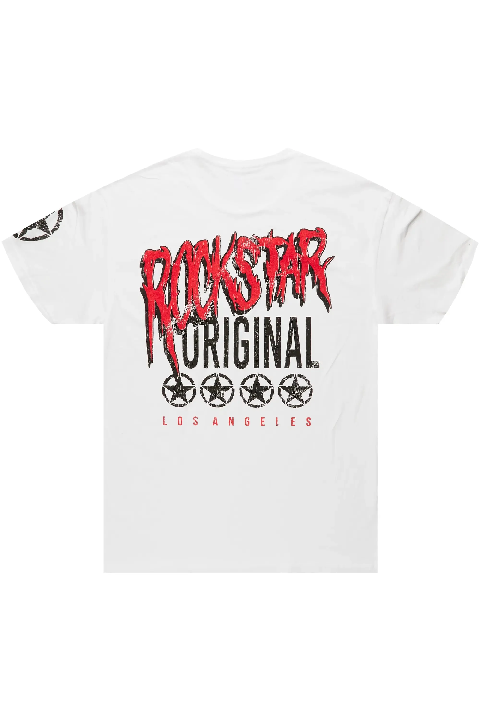 Diandra White Oversized T-Shirt sold by Rockstar Original product image thumbnail 2