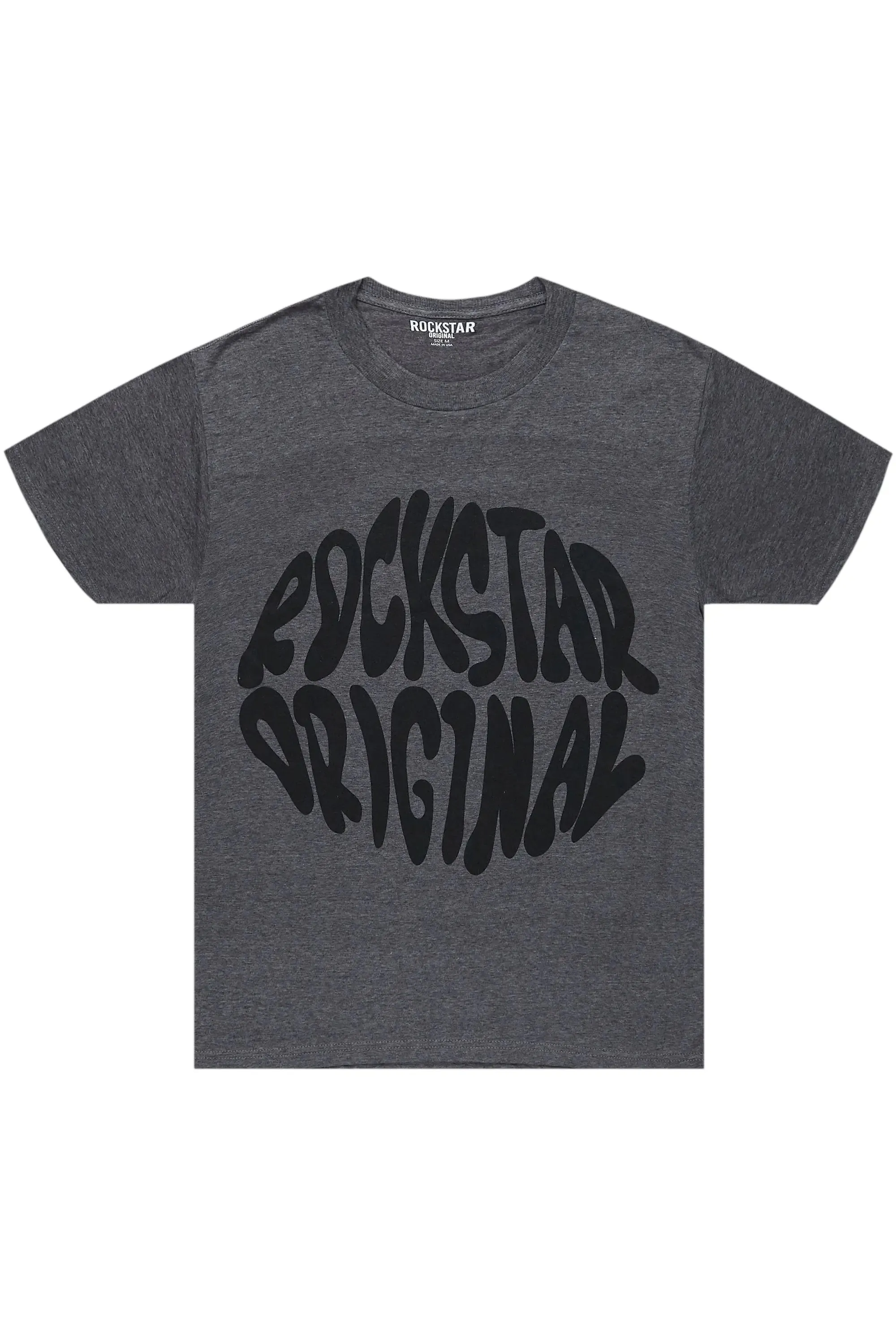 Maynor Charcoal Oversized T-Shirt sold by Rockstar Original