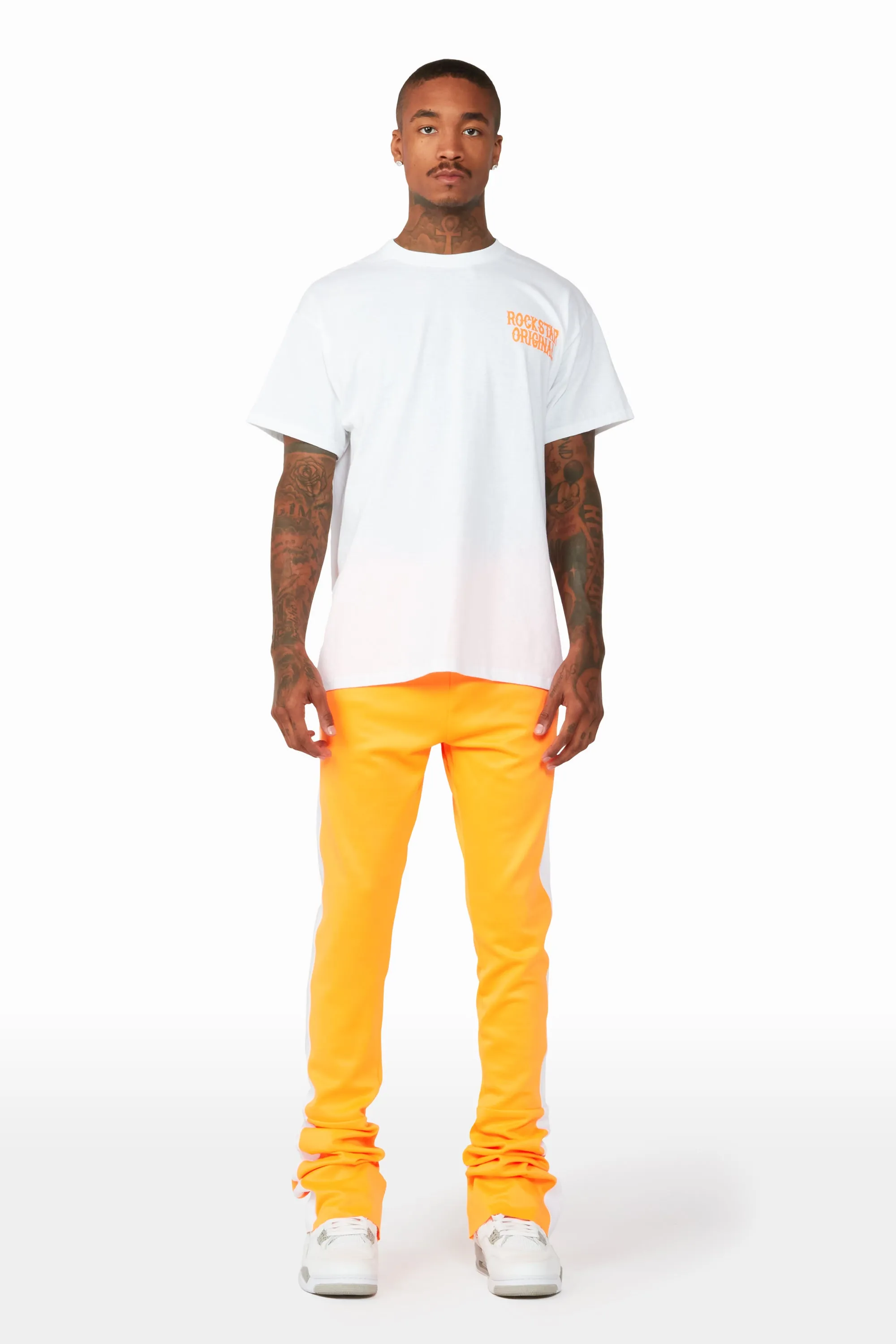 Deeler Orange T-shirt/Super Stacked Set sold by Rockstar Original product image thumbnail 2