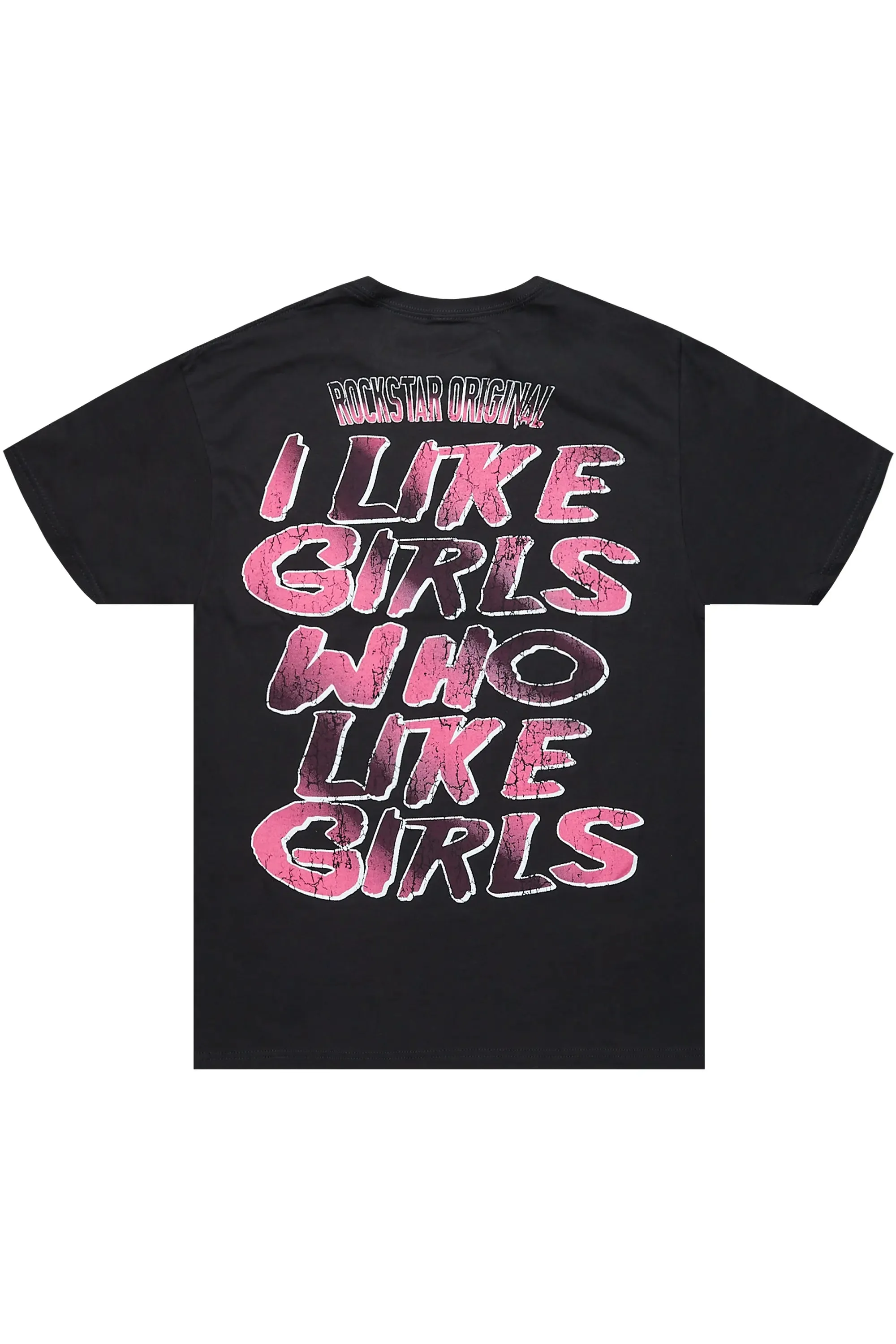 Miss Web Black Oversized T-Shirt sold by Rockstar Original product image thumbnail 3