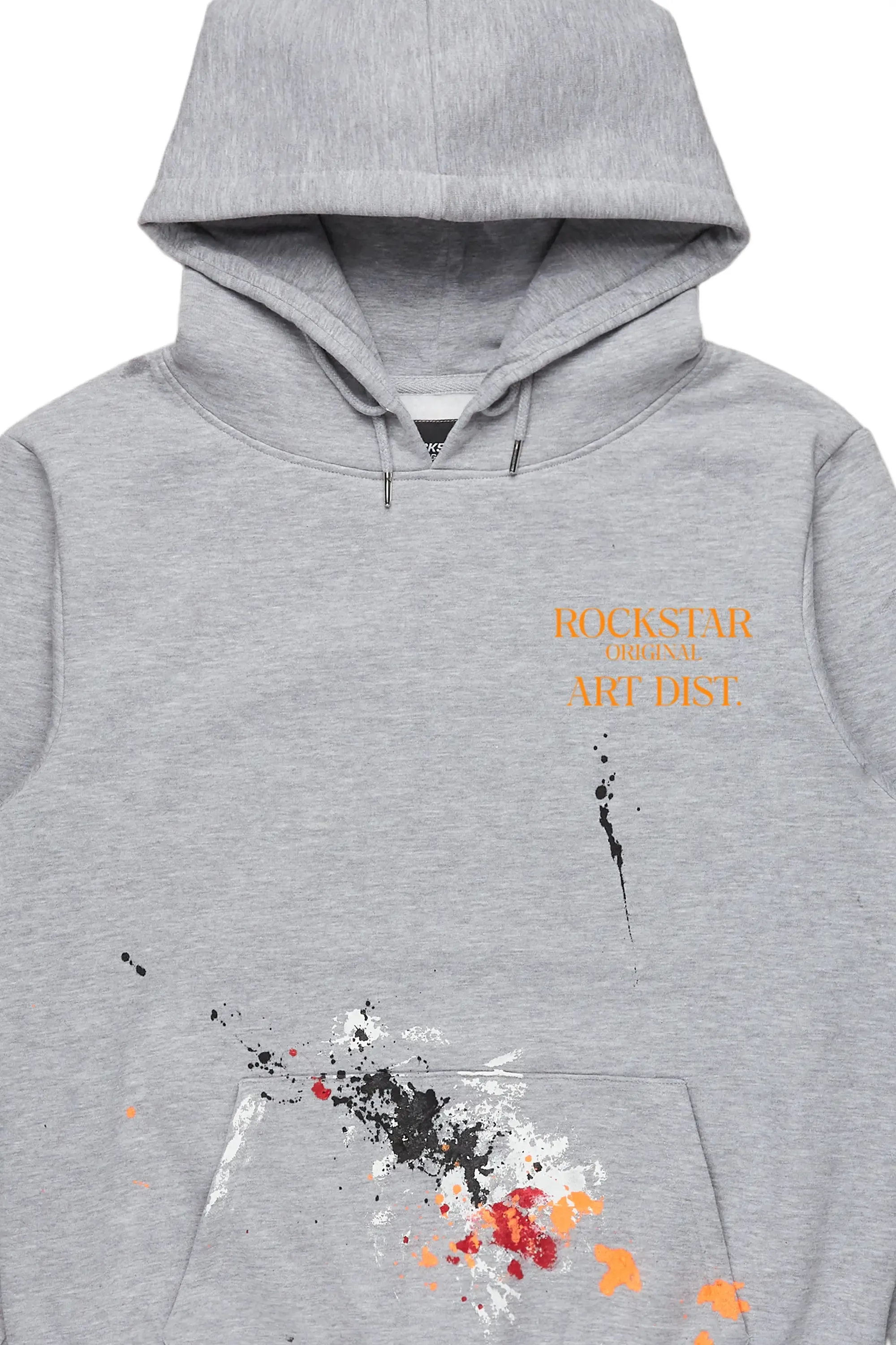 Darin Heather Grey Graphic Hoodie sold by Rockstar Original product image thumbnail 2