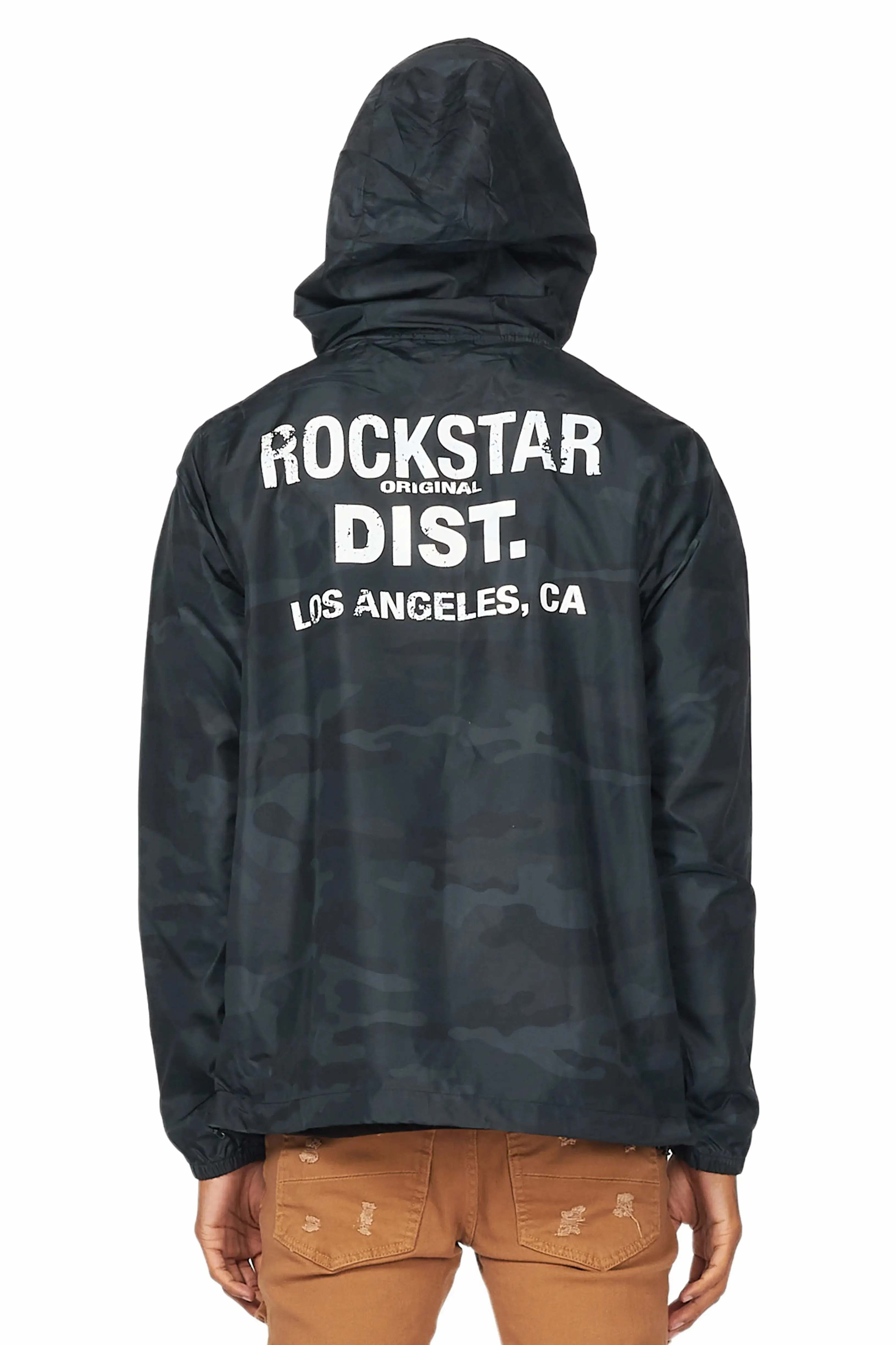Lake Camo Graphic Windbreaker sold by Rockstar Original product image thumbnail 3