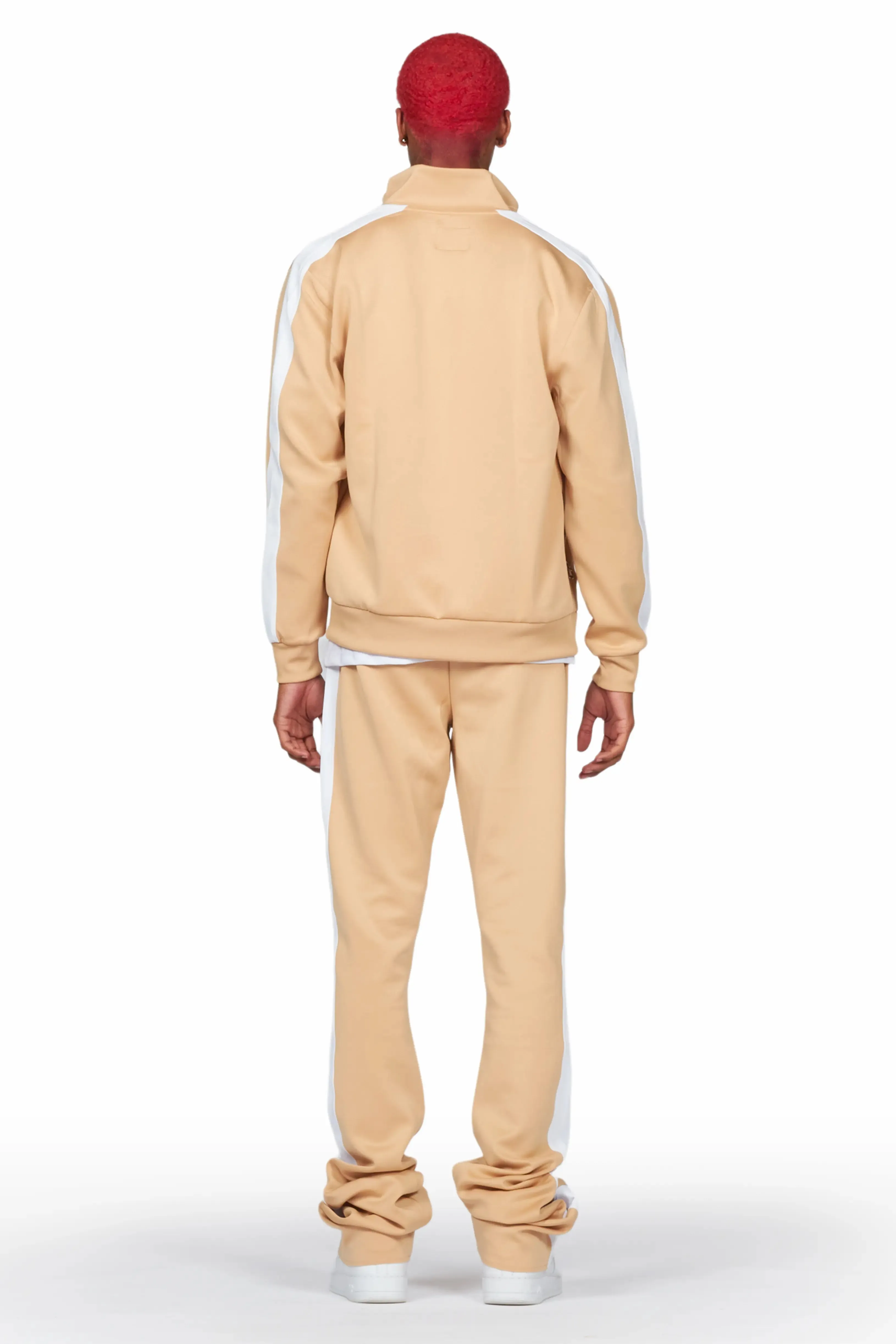 Oak Beige Tricot Super Stacked Track Set sold by Rockstar Original product image thumbnail 4