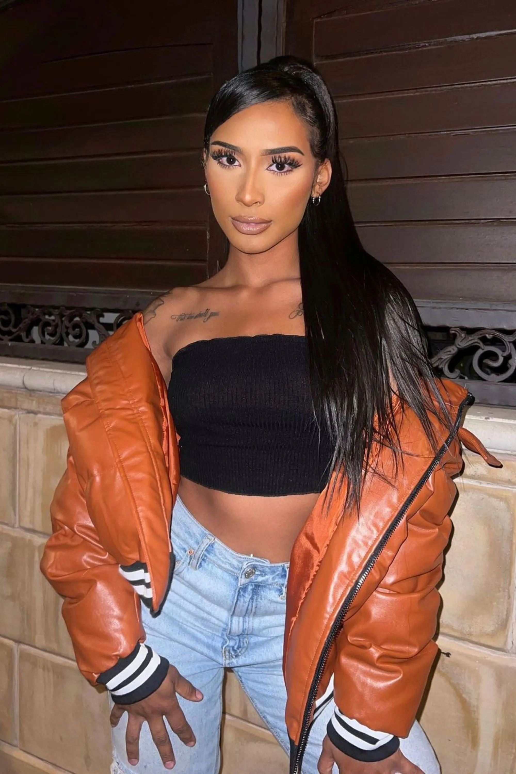 Miss Rust Puffer Jacket sold by Rockstar Original product image thumbnail 4