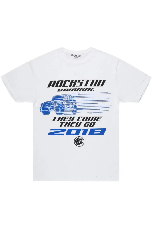 Jago White Graphic T-Shirt sold by Rockstar Original