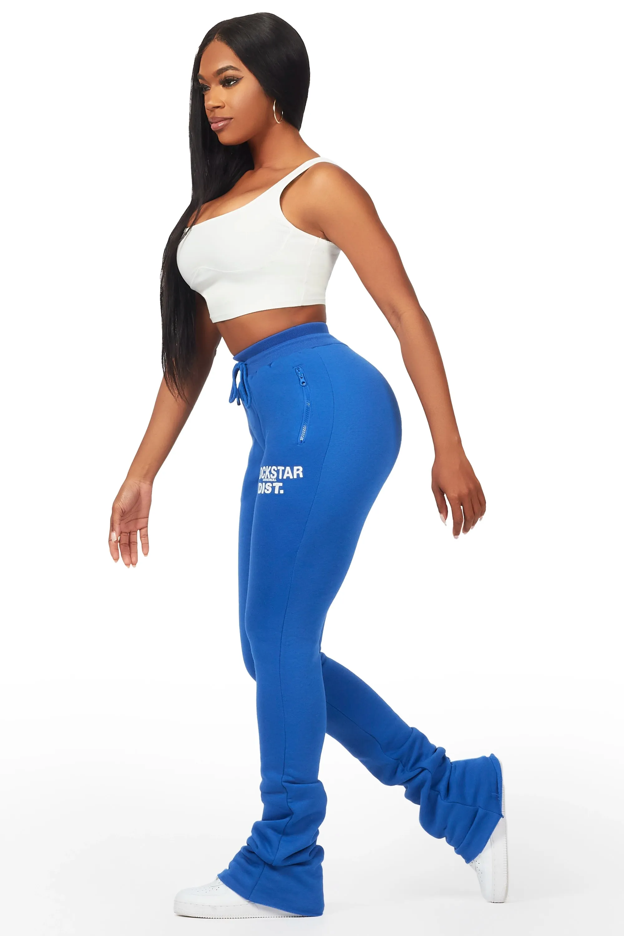Juliana Blue Super Stacked Track Pant sold by Rockstar Original product image thumbnail 2