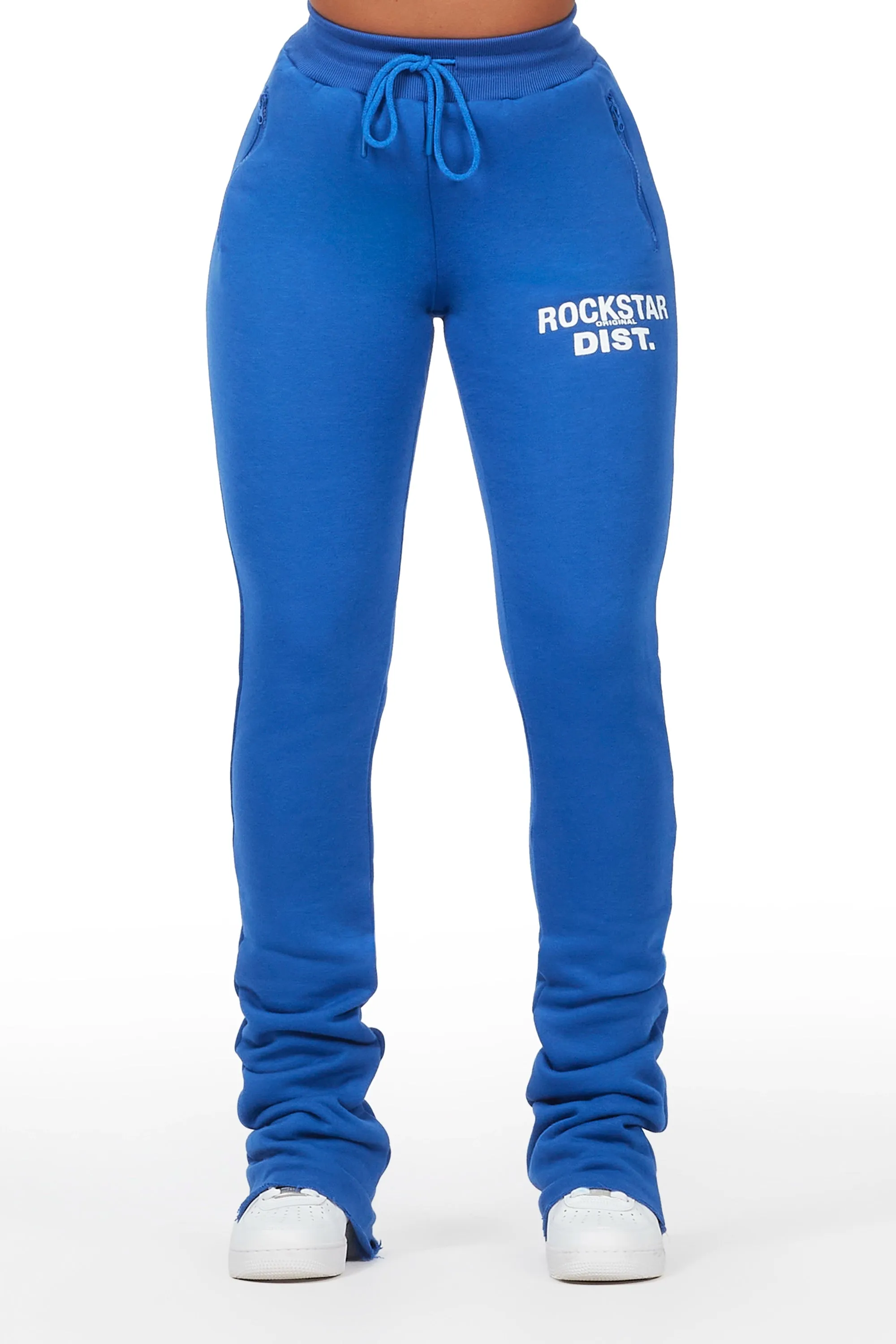 Juliana Blue Super Stacked Track Pant sold by Rockstar Original