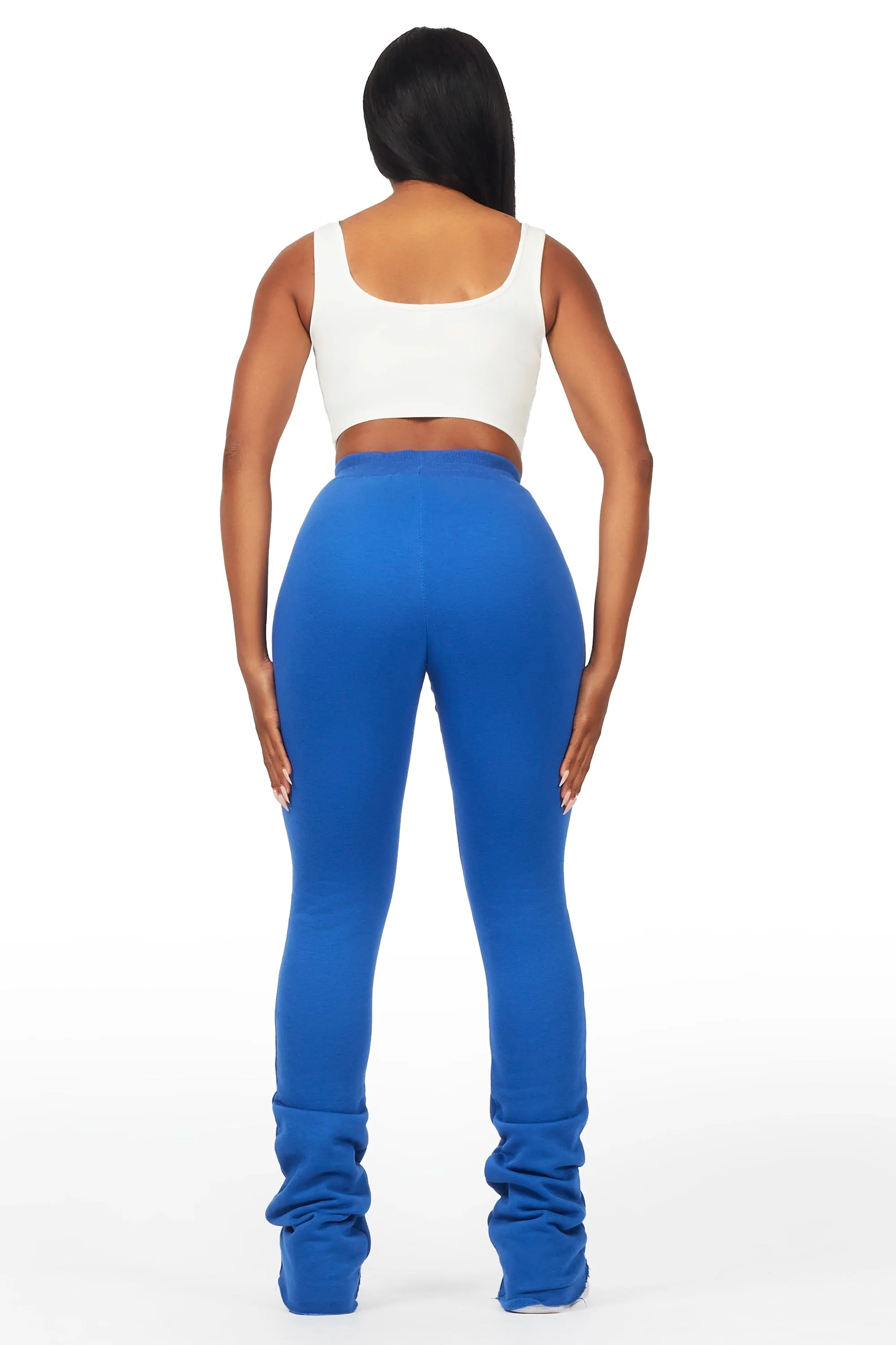 Juliana Blue Super Stacked Track Pant sold by Rockstar Original product image thumbnail 5