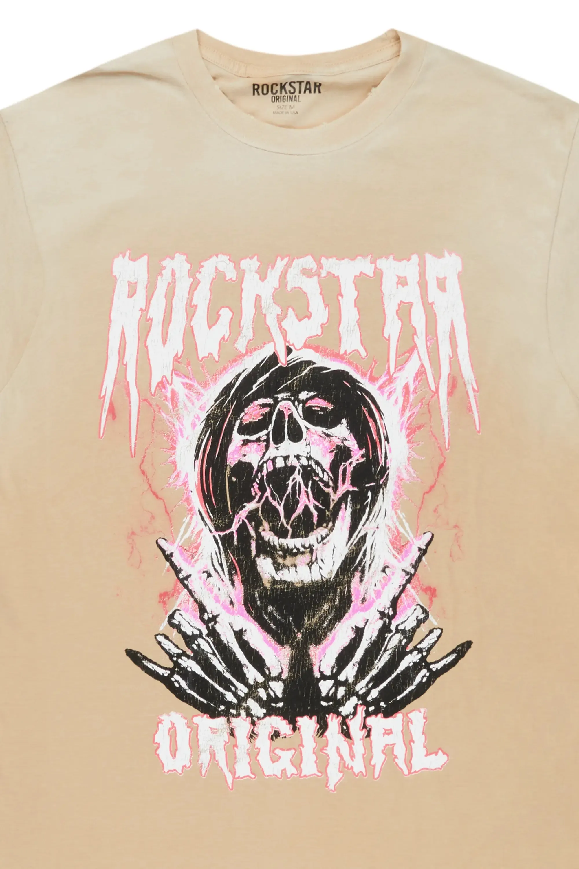 Stryker Cream Graphic T-Shirt sold by Rockstar Original product image thumbnail 2