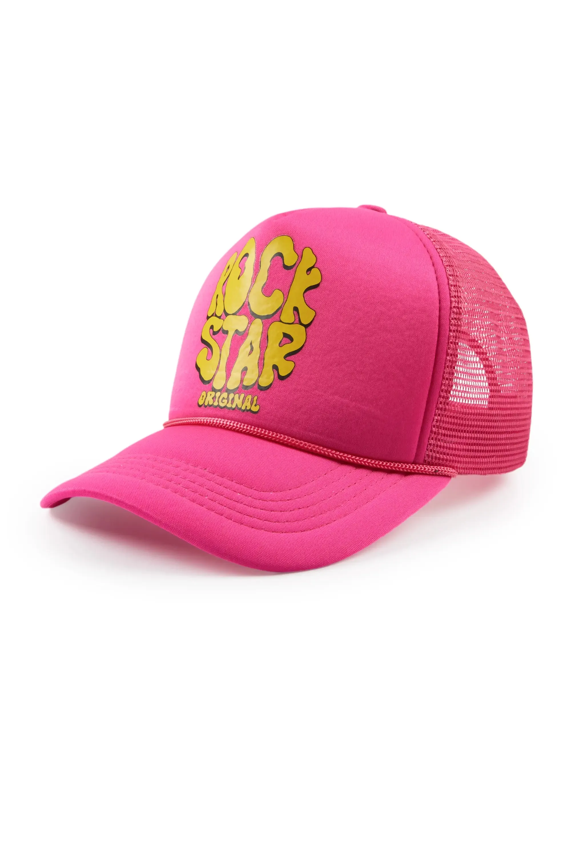Warblen Fuchsia Trucker Hat sold by Rockstar Original product image thumbnail 2