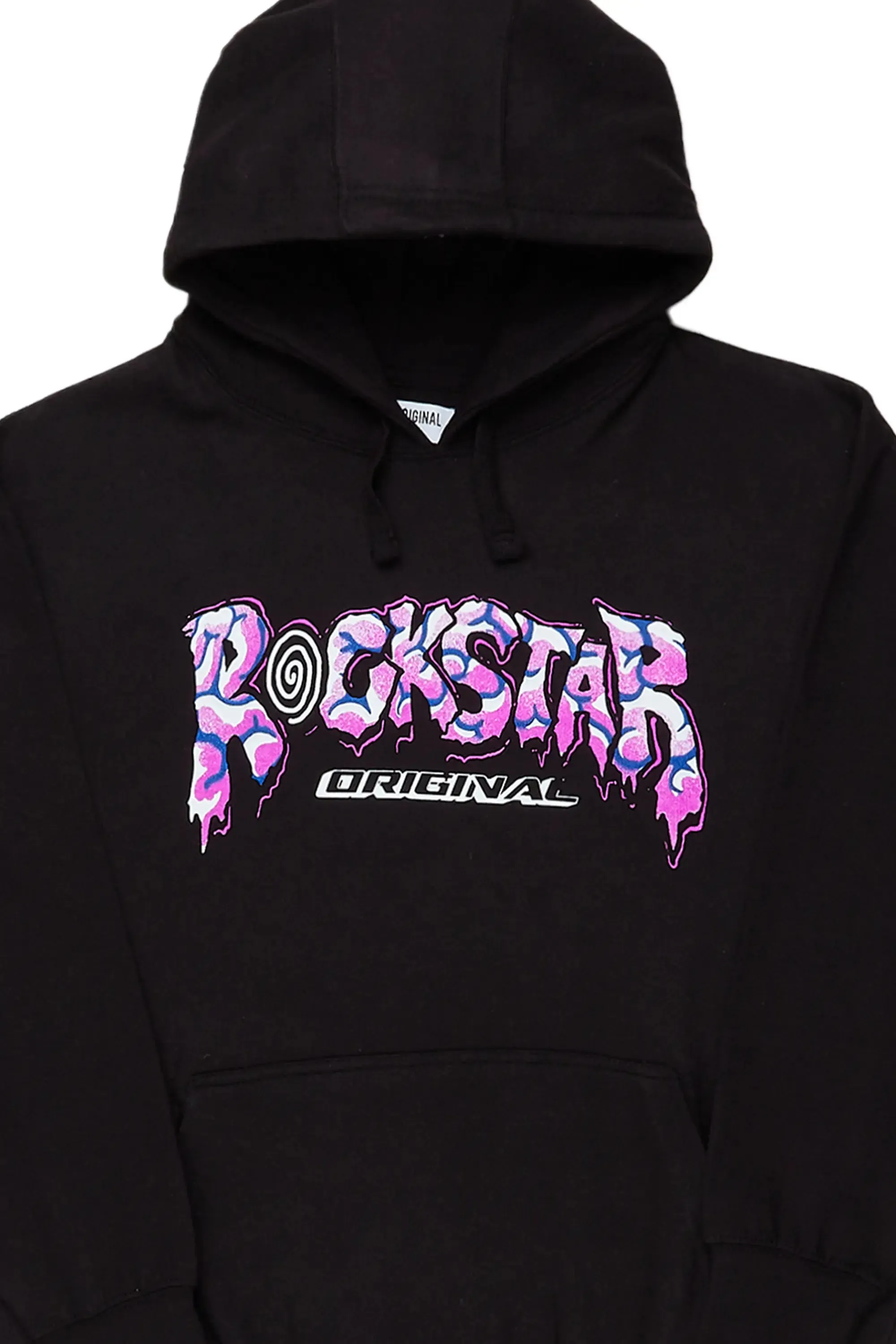 Gorka Black/Purple Graphic Hoodie sold by Rockstar Original product image thumbnail 2