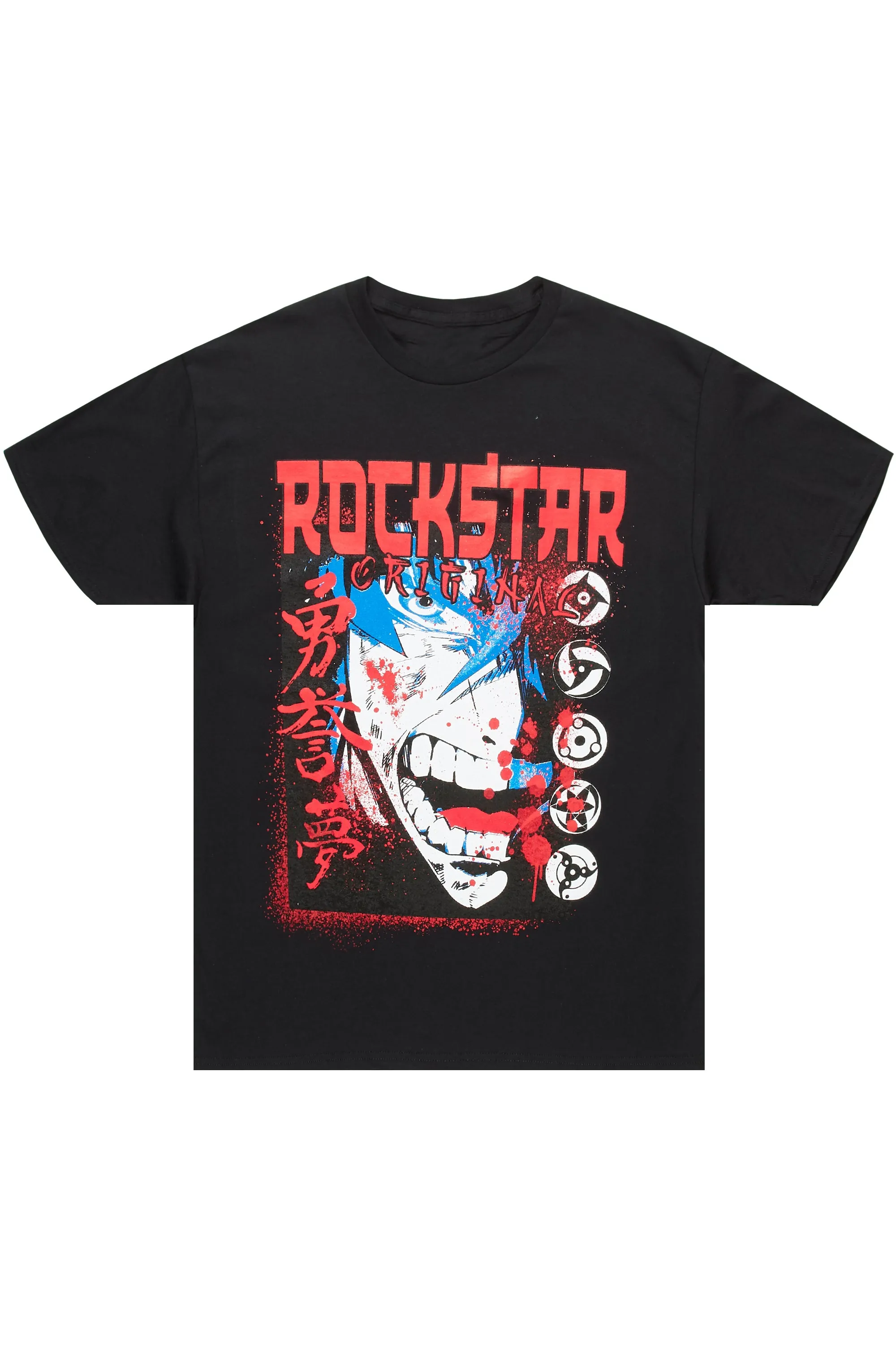 Ginkata Black Graphic T-Shirt sold by Rockstar Original