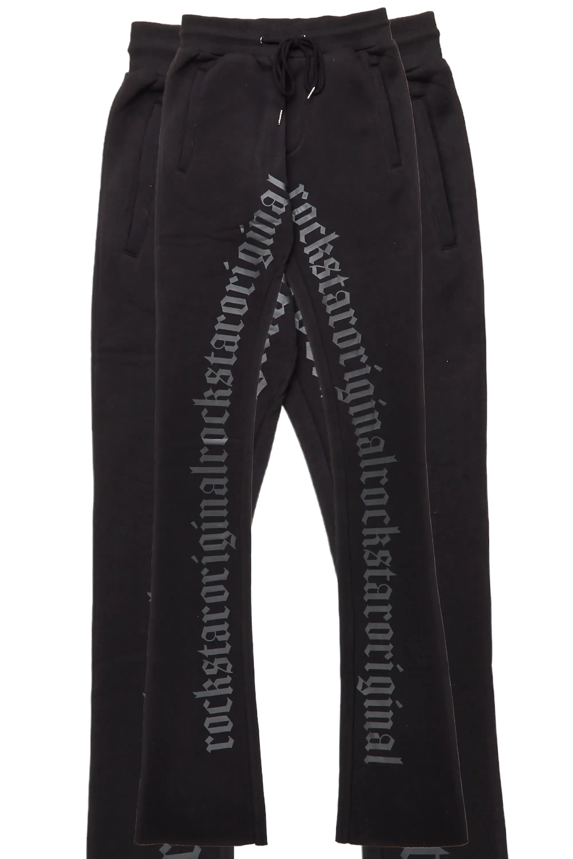 Callie Black Super Stacked Pants sold by Rockstar Original product image thumbnail 4