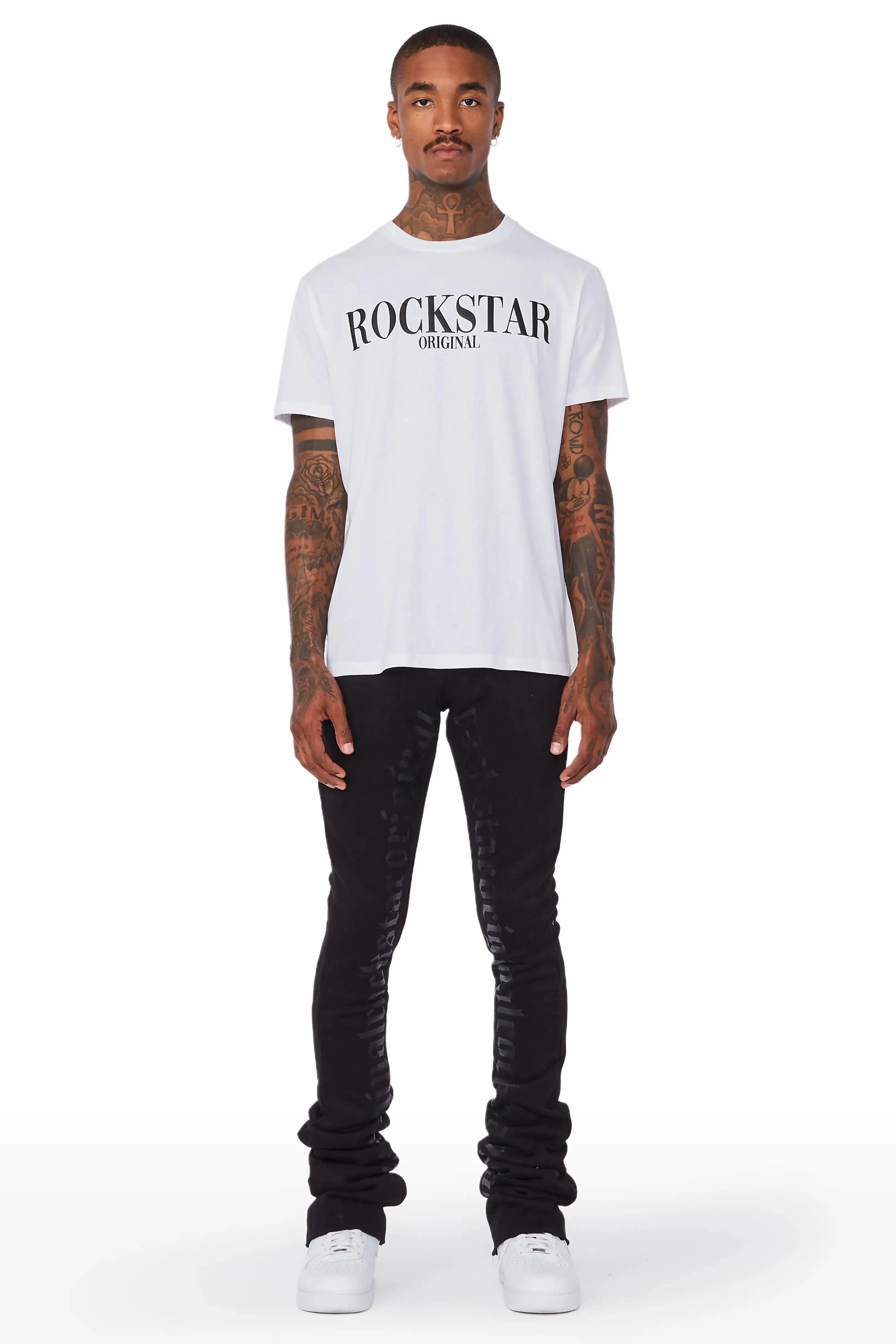 Callie Black Super Stacked Pants sold by Rockstar Original product image thumbnail 3