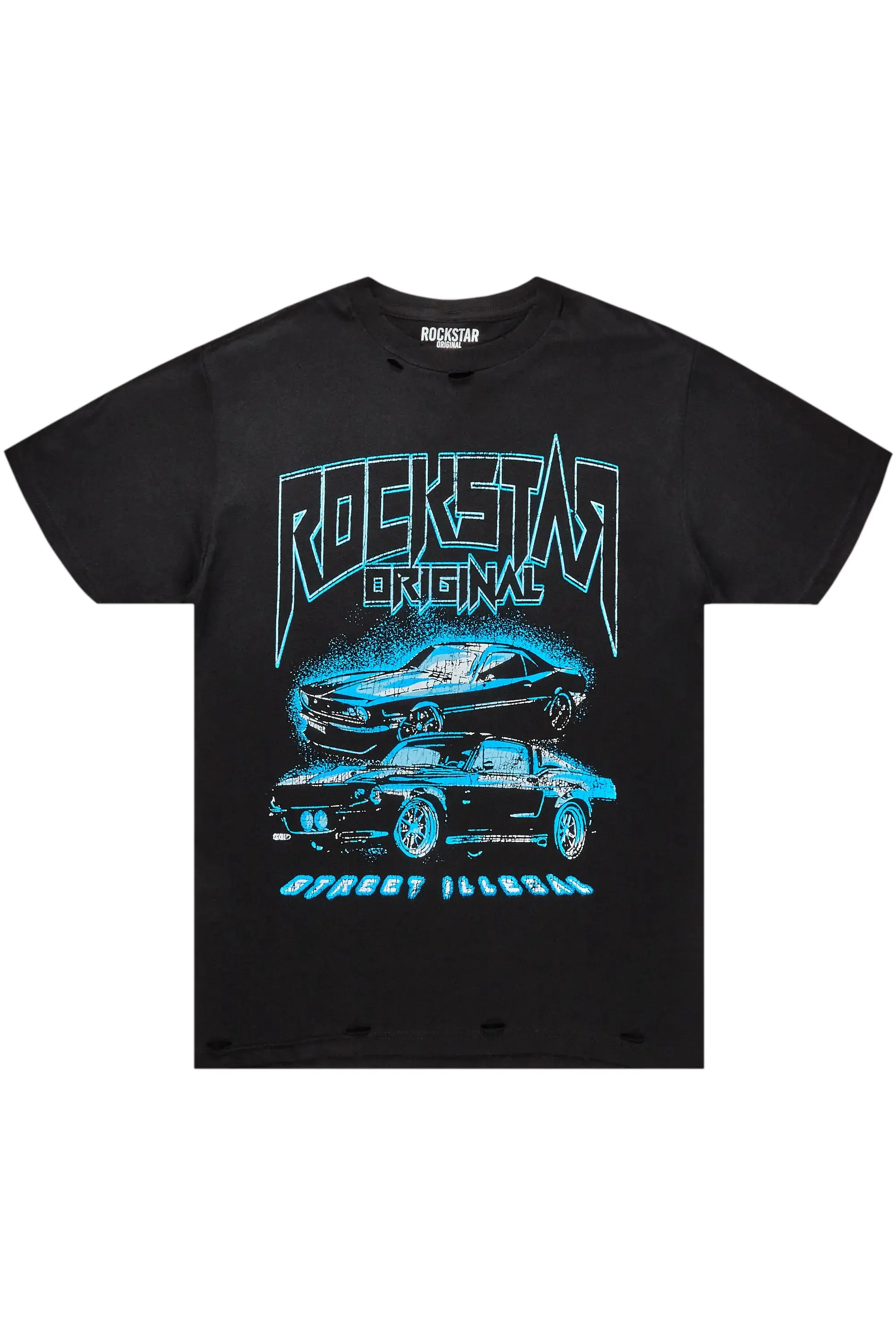 Sydesho Black Graphic T-Shirt sold by Rockstar Original