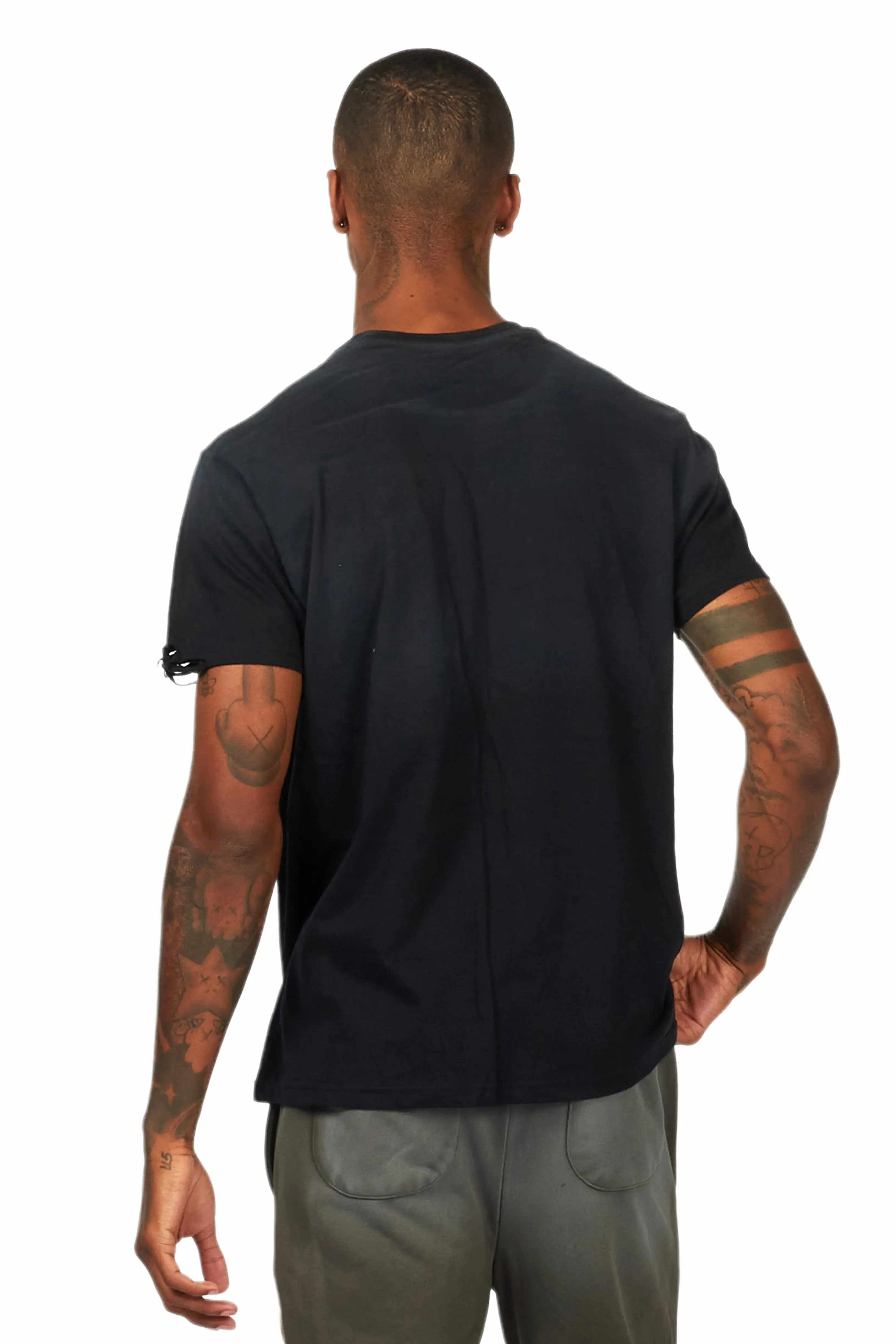 Grady Black Graphic T-Shirt sold by Rockstar Original product image thumbnail 4