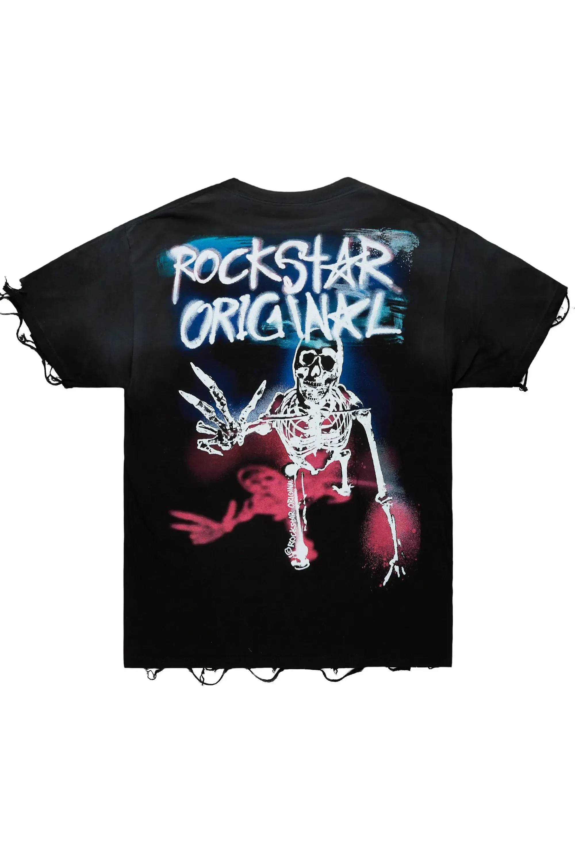 Soweto Black Oversized Graphic T-Shirt sold by Rockstar Original product image thumbnail 3