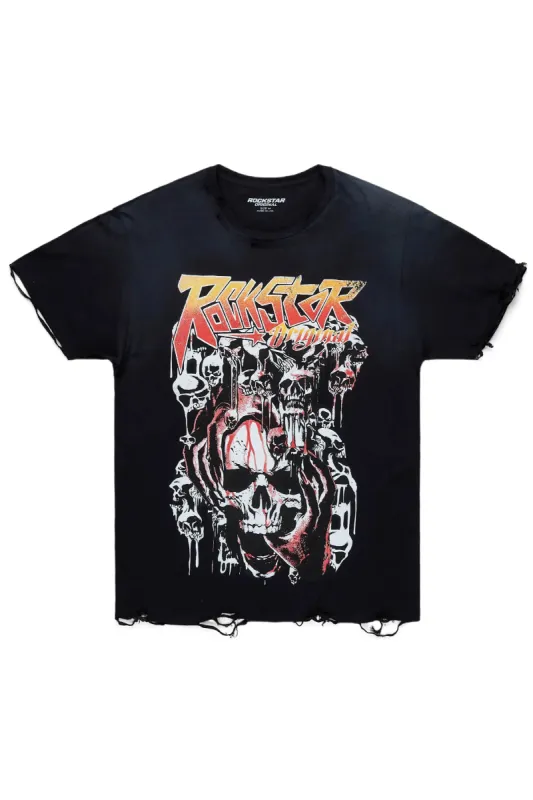 Grady Black Graphic T-Shirt sold by Rockstar Original
