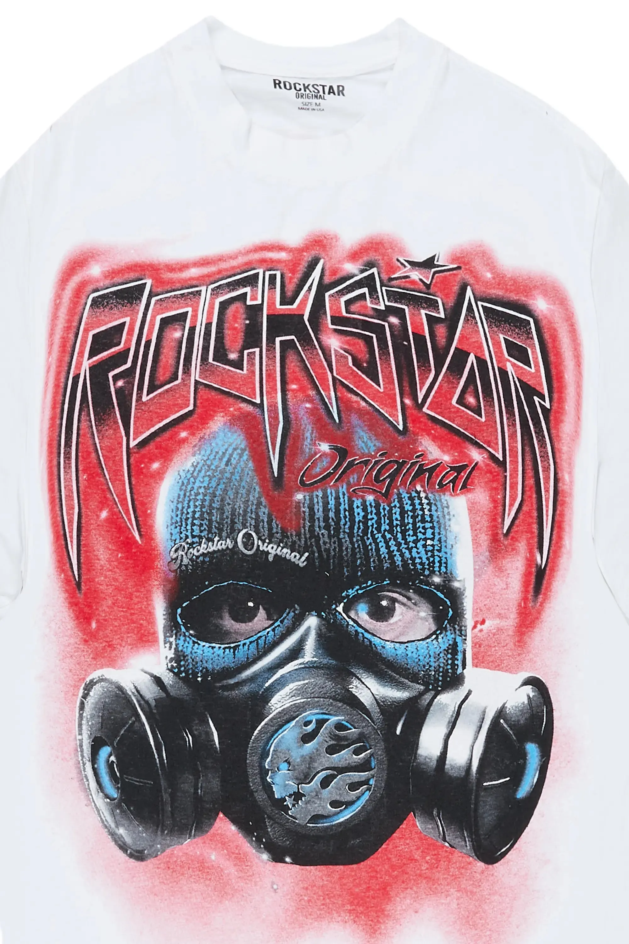 Broad White Oversized Graphic T-Shirt sold by Rockstar Original product image thumbnail 3