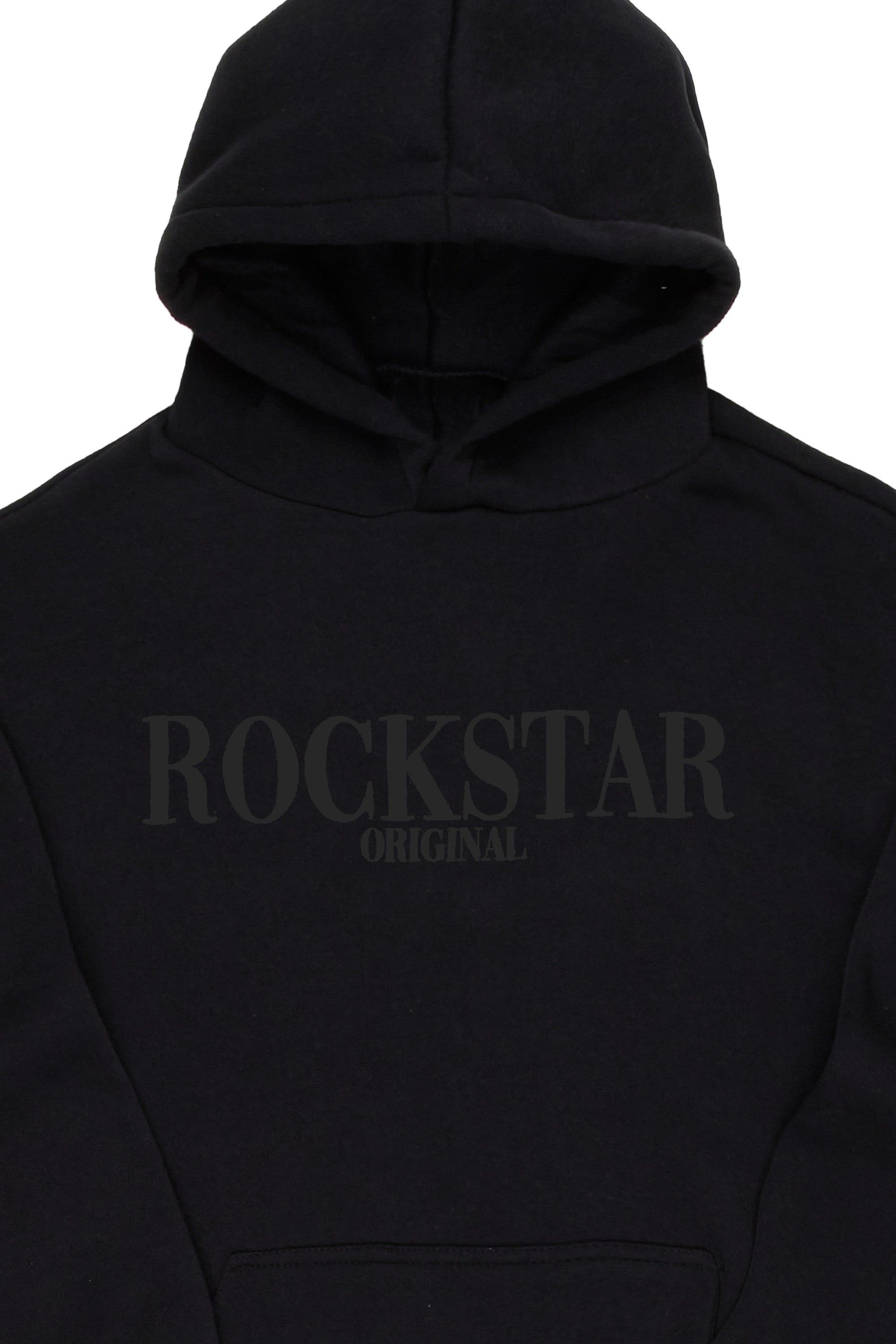 Octavio Graphic Hoodie-Black/Black sold by Rockstar Original product image thumbnail 2