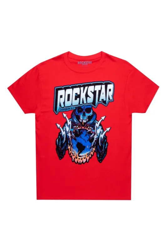 Daylor Graphic T-Shirt-Red sold by Rockstar Original