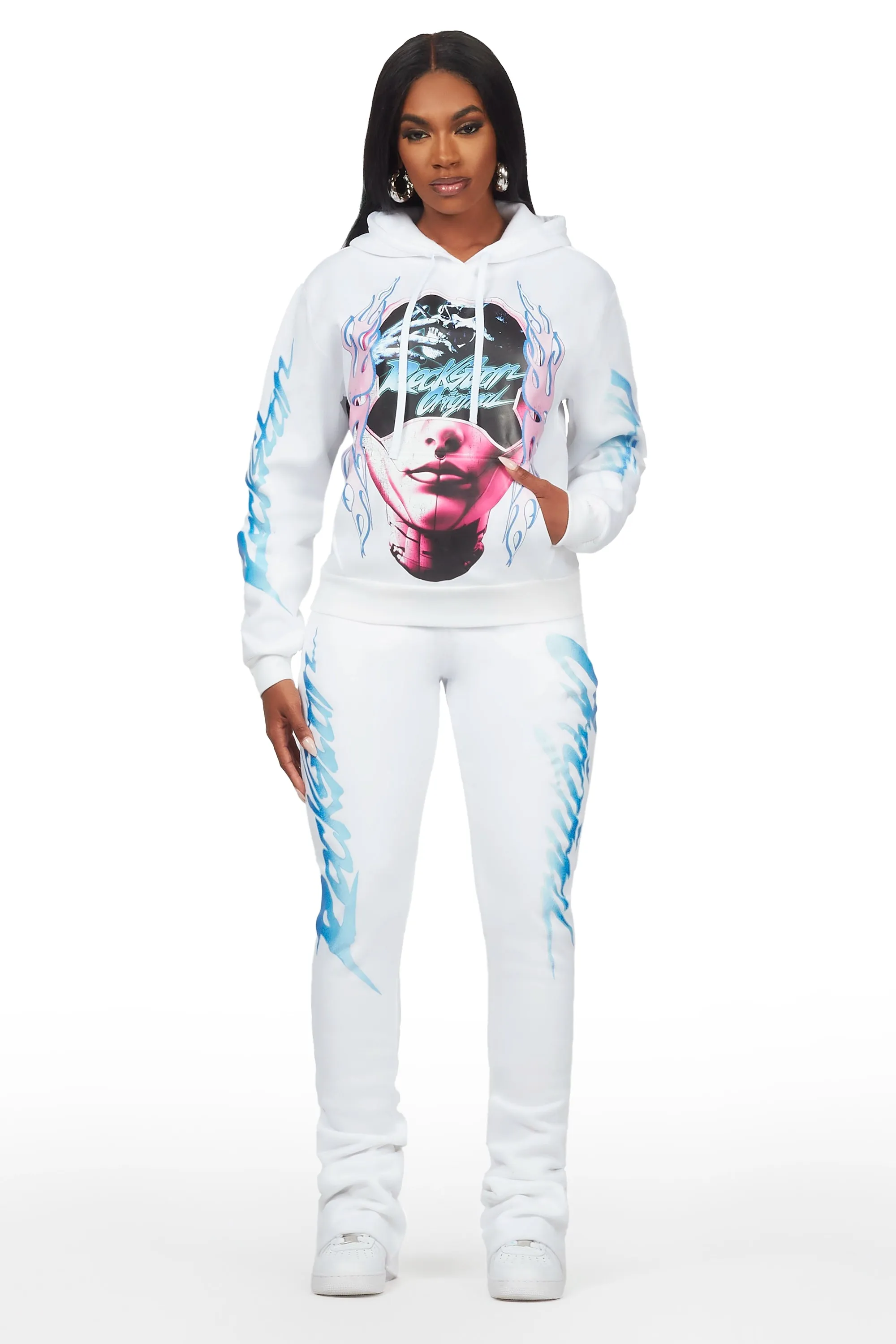 Kamiaha White Super Stacked Trackset sold by Rockstar Original