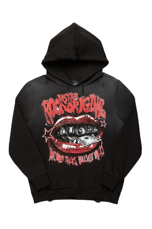 Bloke Black Graphic Hoodie sold by Rockstar Original