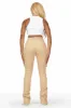 Kathryn Tan Stacked Flare Jean sold by Rockstar Original