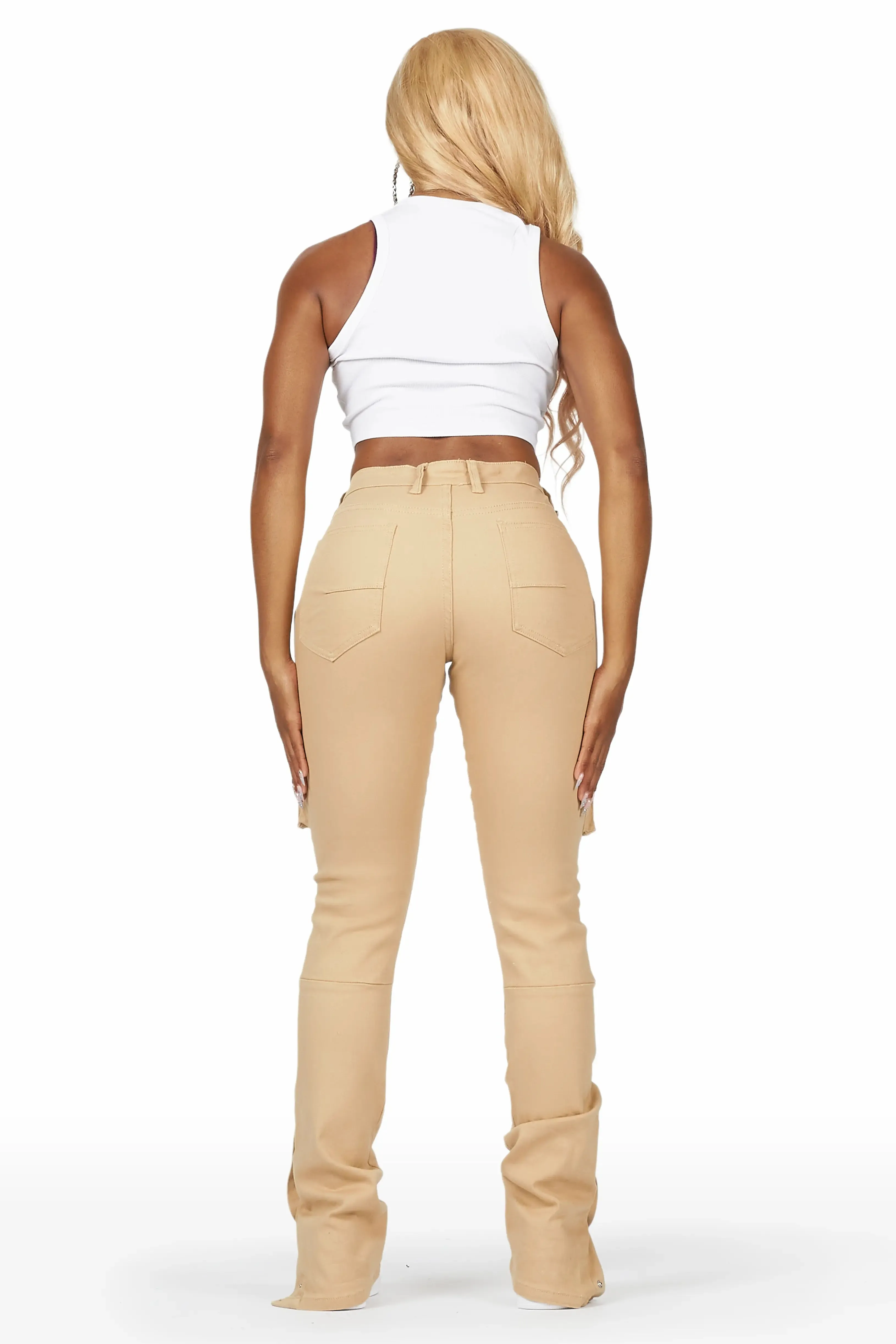 Kathryn Tan Stacked Flare Jean sold by Rockstar Original product image thumbnail 5