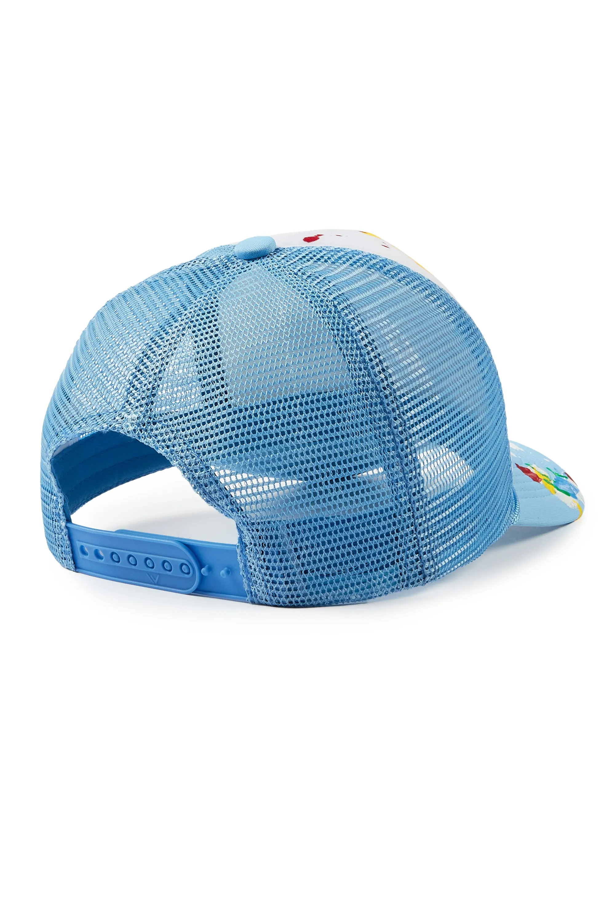 Neptune White/ Blue Trucker Hat sold by Rockstar Original product image thumbnail 3