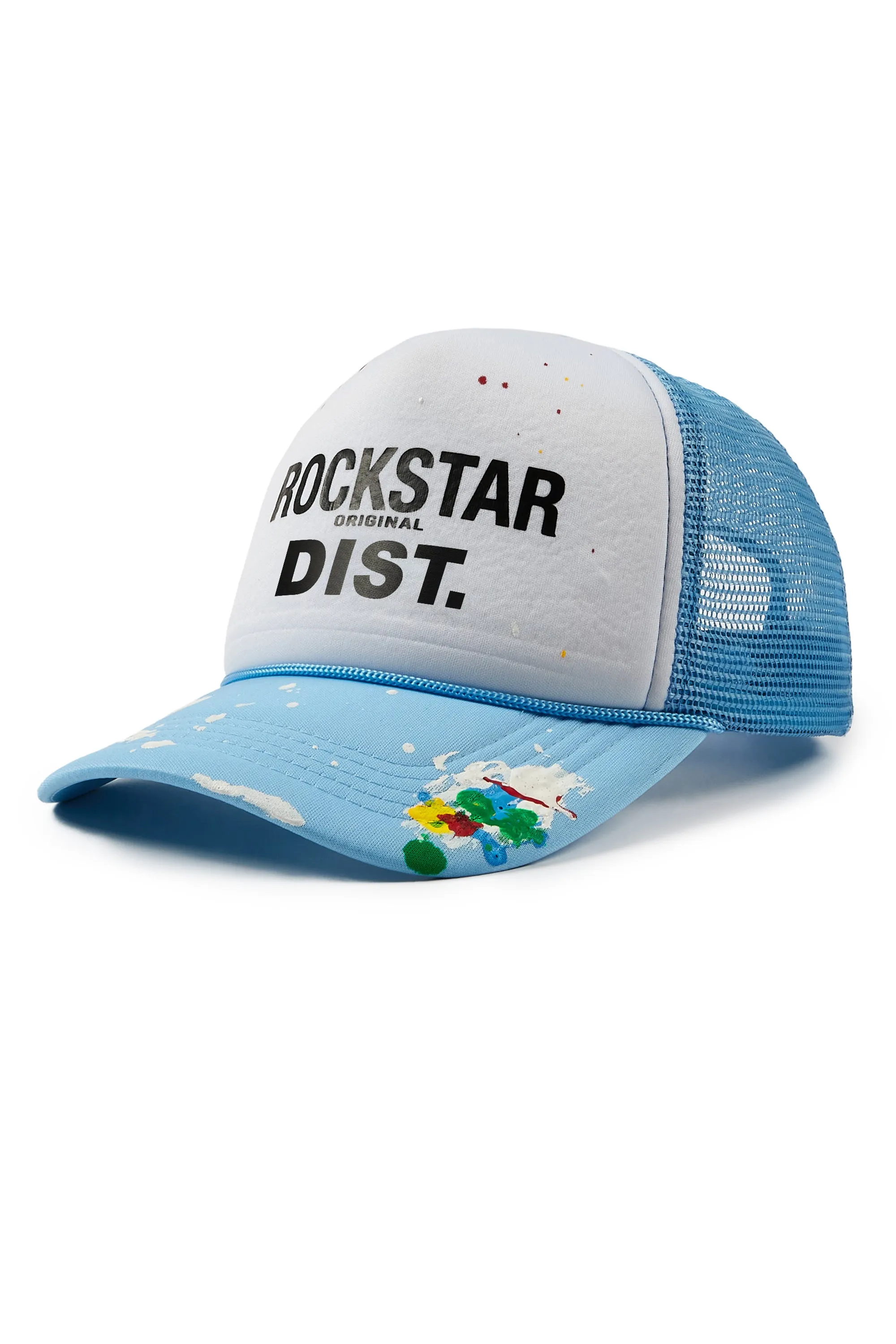 Neptune White/ Blue Trucker Hat sold by Rockstar Original product image thumbnail 2